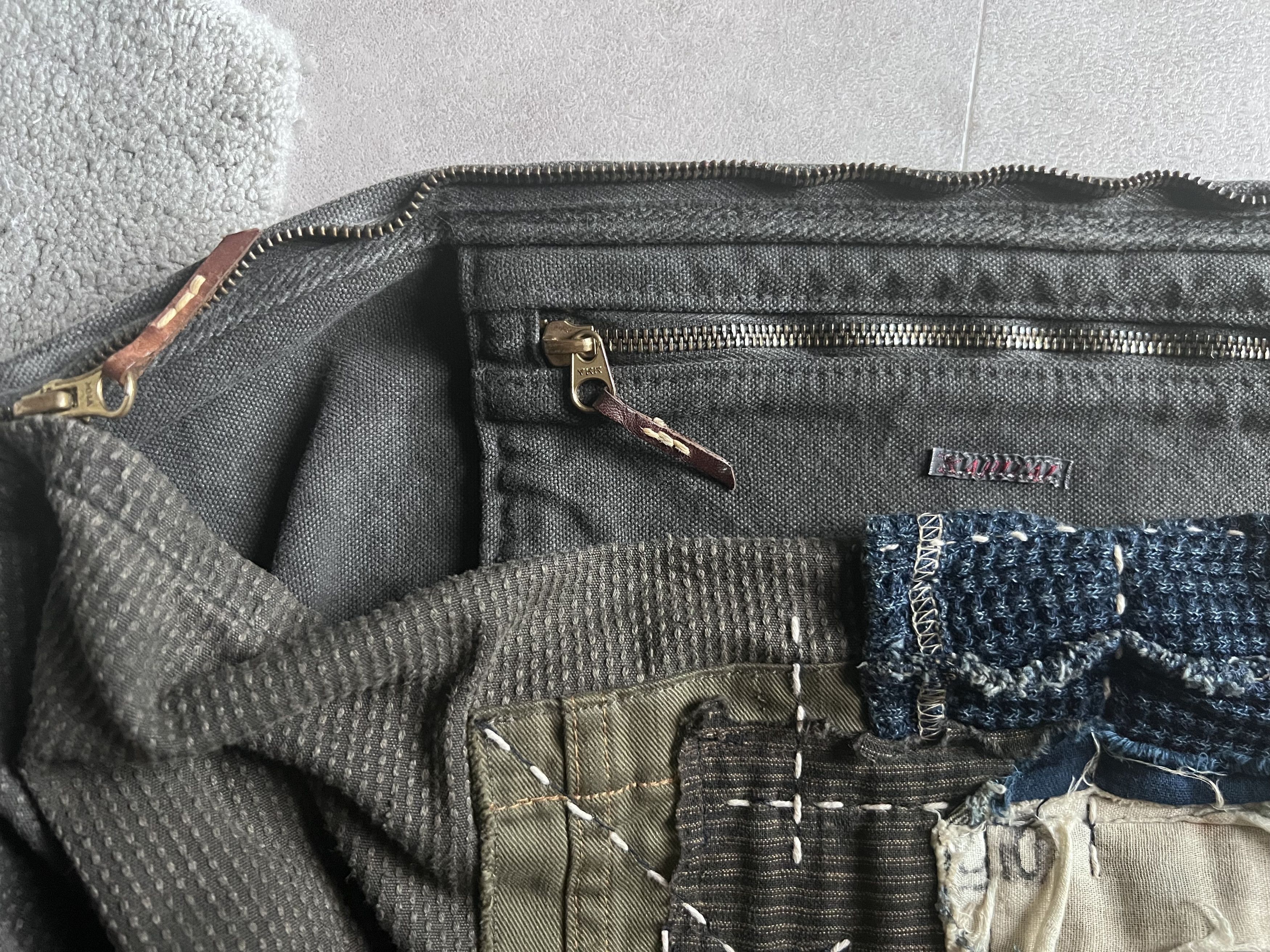 Kapital × Kapital Kountry Century Boro Sashiko Snufkin Bag Size ONE SIZE - 16 Thumbnail