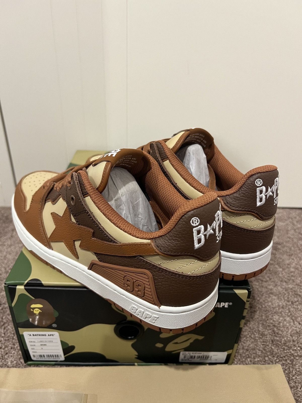 Bape SK8 STA #5 Size US 9 / EU 42 - 6 Thumbnail