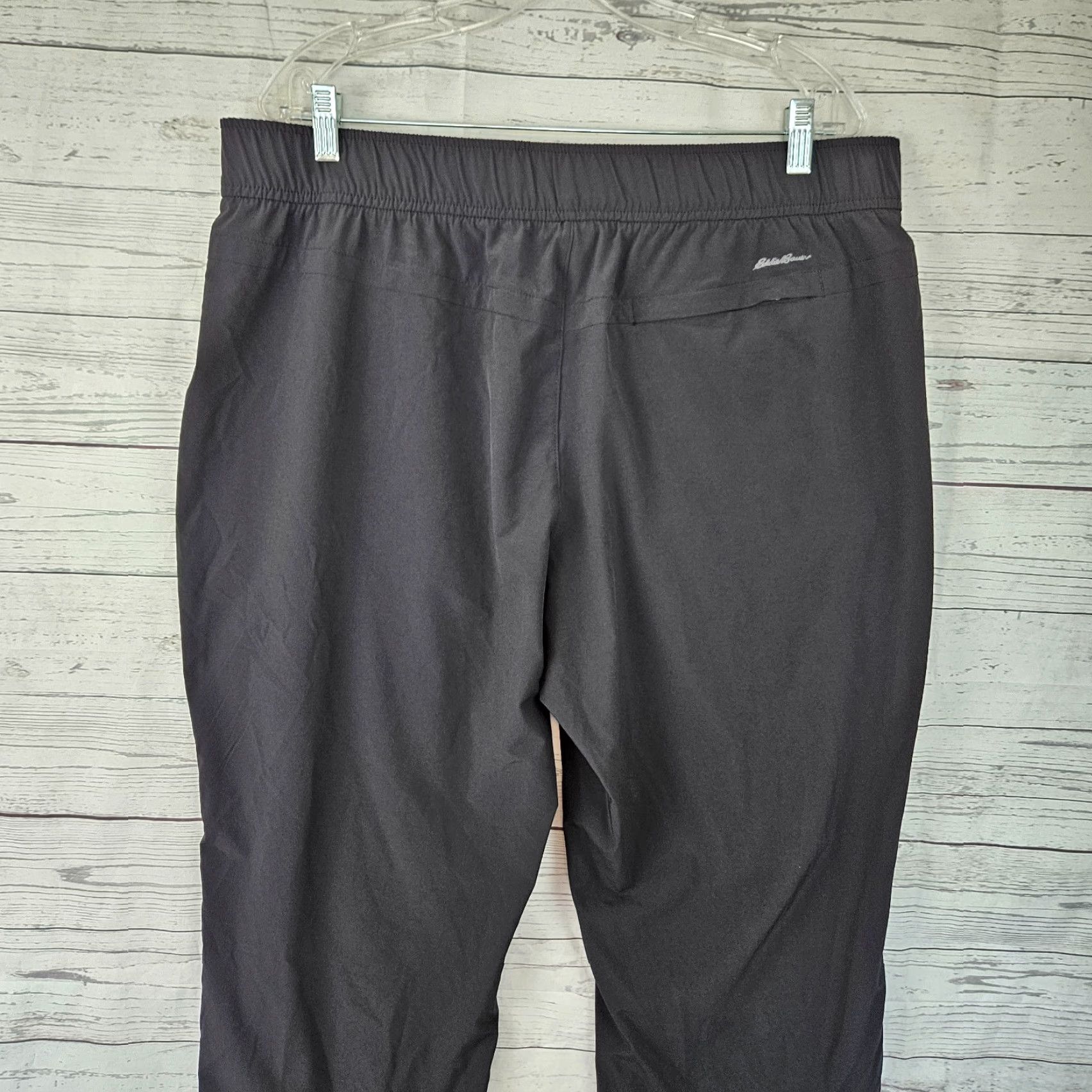 Eddie Bauer Eddie Bauer Womens Pants XL Pull On Black Solid High Rise Size 40" / US 18 - 4 Thumbnail