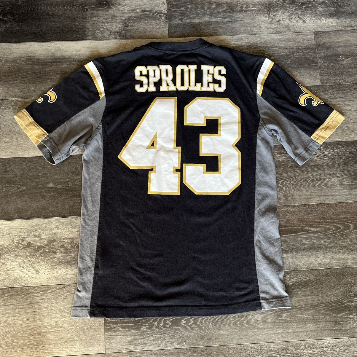 NFL Vintage NFL New Orleans Saints Darren Sproles Football Tee Size US M / EU 48-50 / 2 - 2 Thumbnail