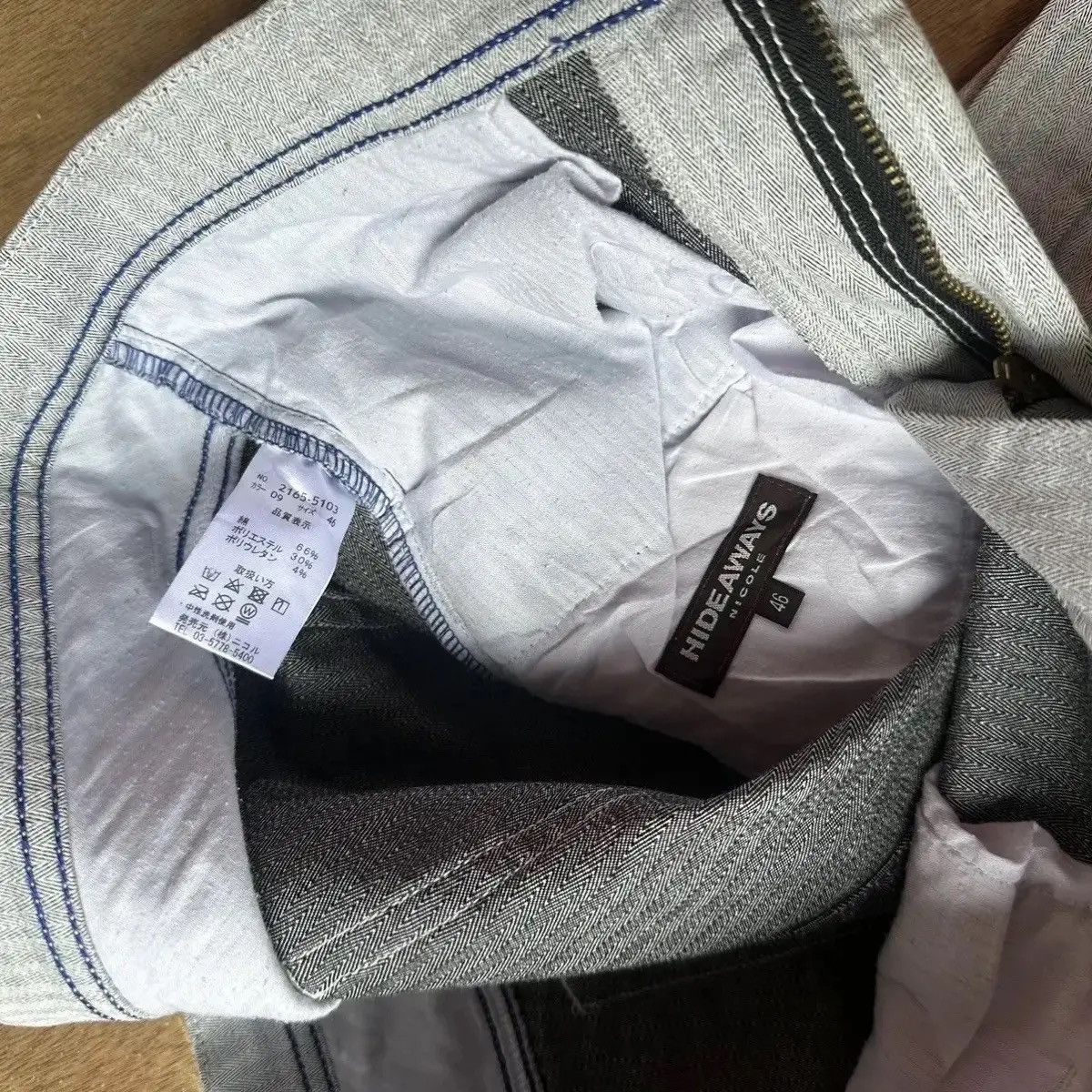 Japanese Brand W32 L31 VTG NICOLE HIDEWAYS JAPAN PUNK MULTIPOCKET HBT TWILL Size US 32 / EU 48 - 10 Thumbnail