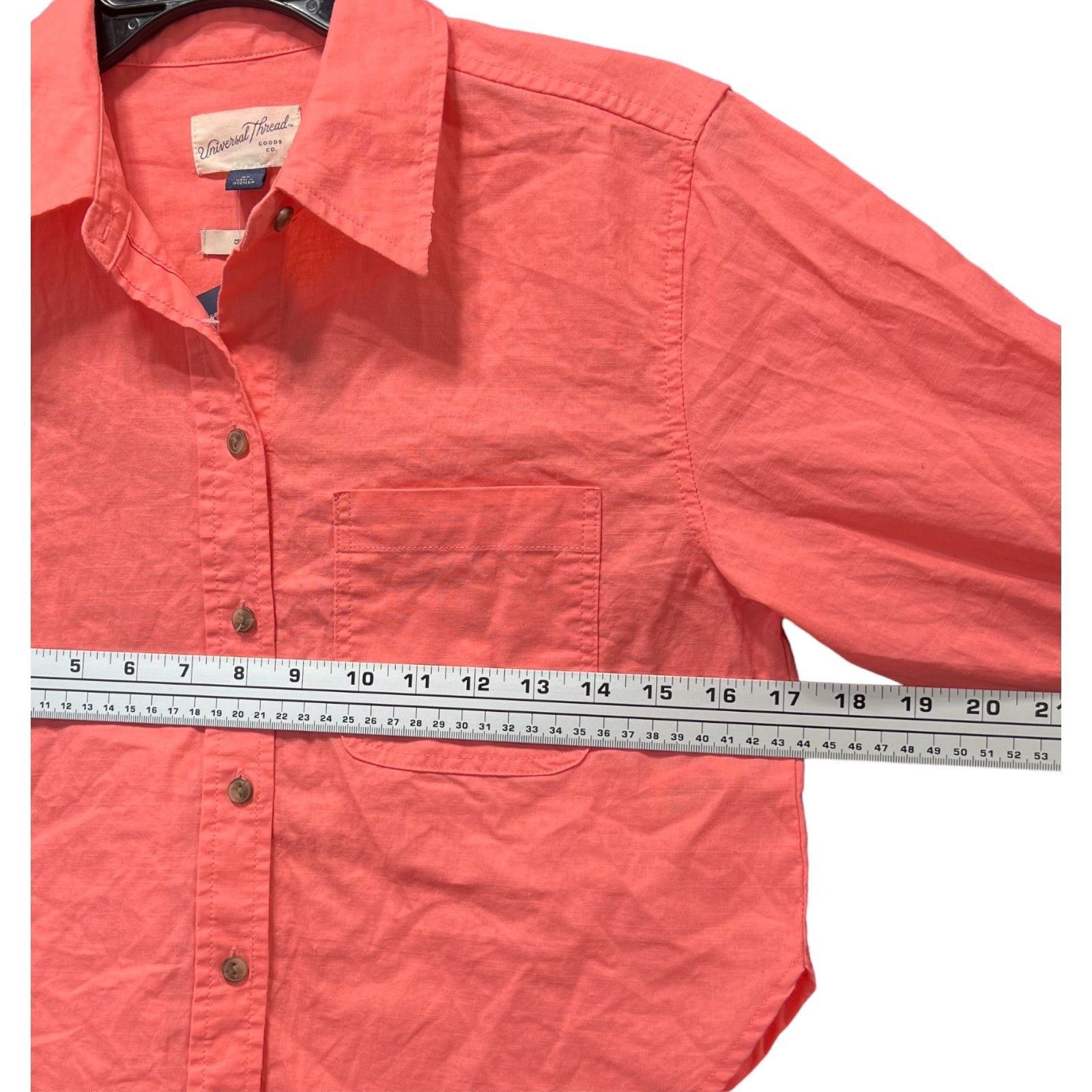 Other Universal Thread - Women's Long Sleeve Collared Button-Down Size XS / US 0-2 / IT 36-38 - 5 Thumbnail