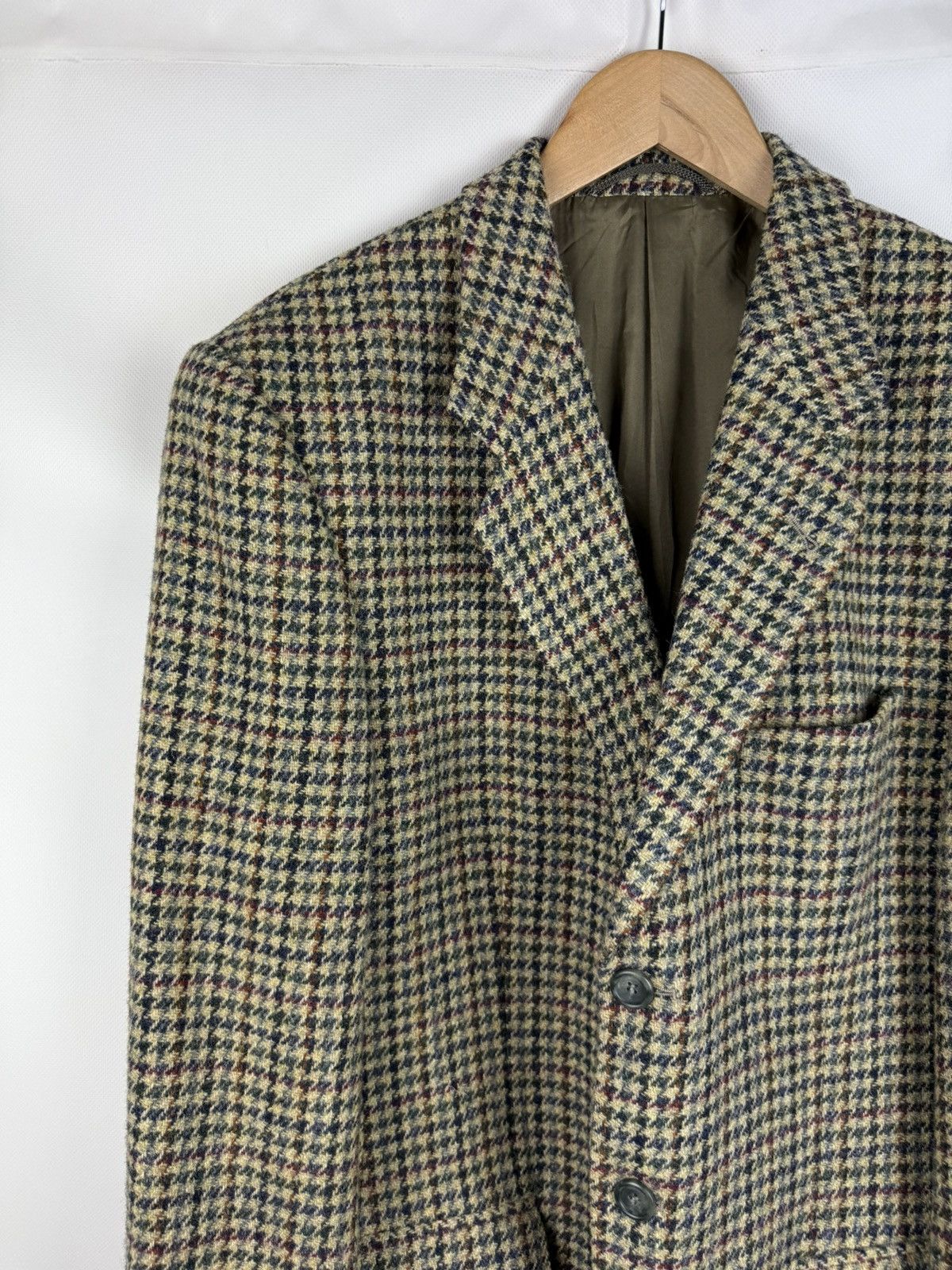 Harris Tweed × Vintage Harris Tweed Vintage Men’s Wool Blazer Jacket Sportcoat Size 46R - 4 Thumbnail