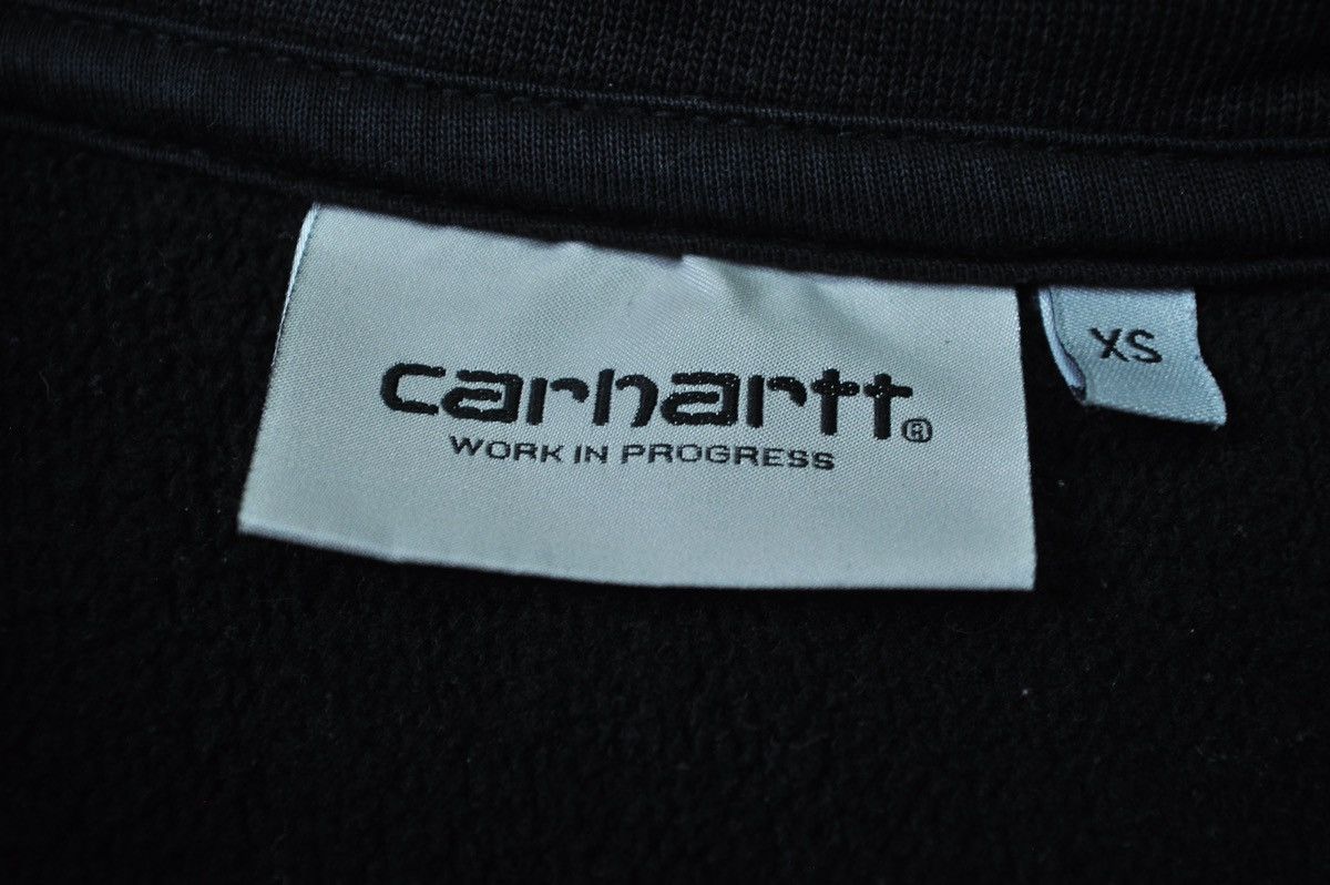Carhartt × Carhartt Wip Carhartt WIP Half Zip American Script Sweatshirt Size US XS / EU 42 / 0 - 8 Thumbnail