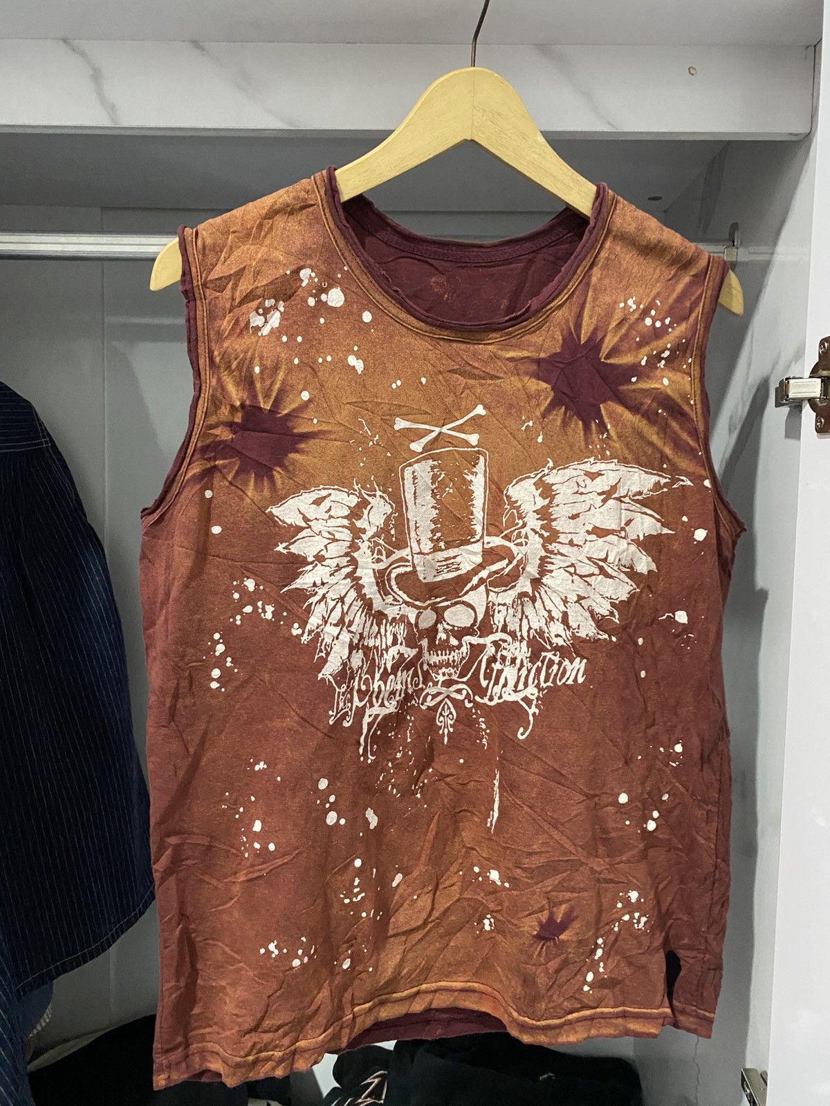 If Six Was Nine × Le Grande Bleu (L.G.B.) lgb bat tank top