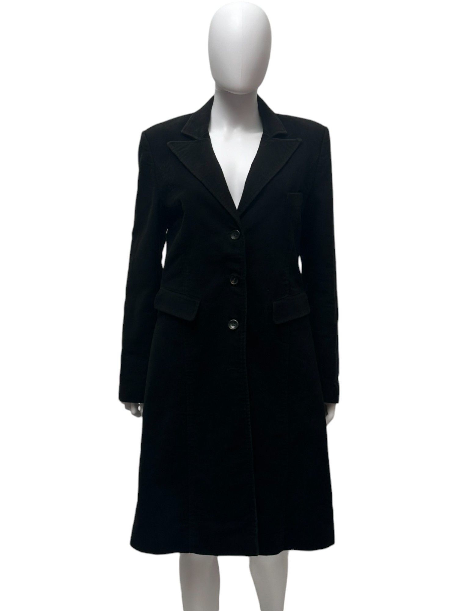Alexander McQueen 1990s Black Long Coat | Grailed 