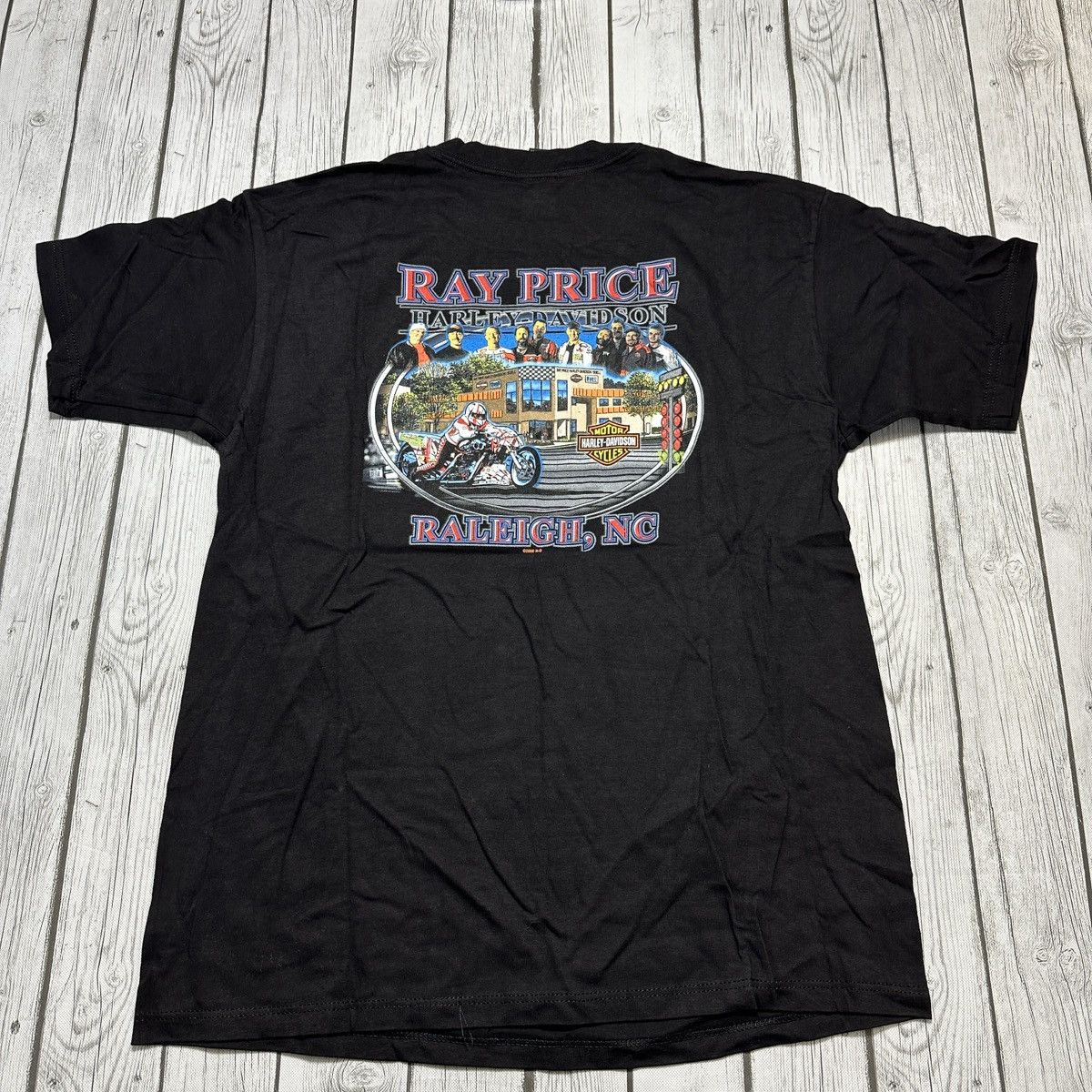 Vintage Vintage Harley Davidson tee Size US XL / EU 56 / 4 - 2 Thumbnail