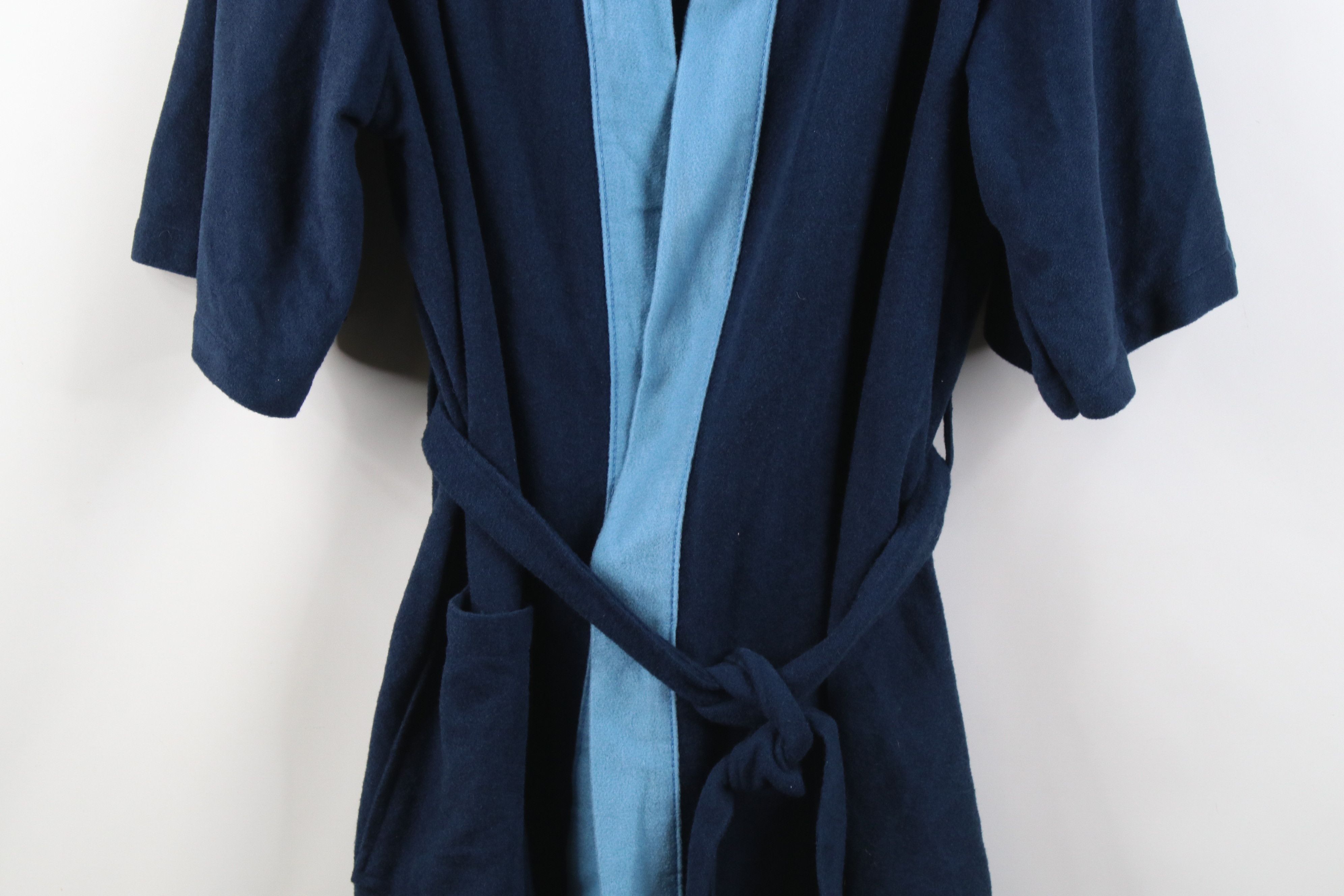 Vintage Vintage 70s Streetwear Belted Short Sleeve Velour Bath Robe Size US L / EU 52-54 / 3 - 5 Thumbnail