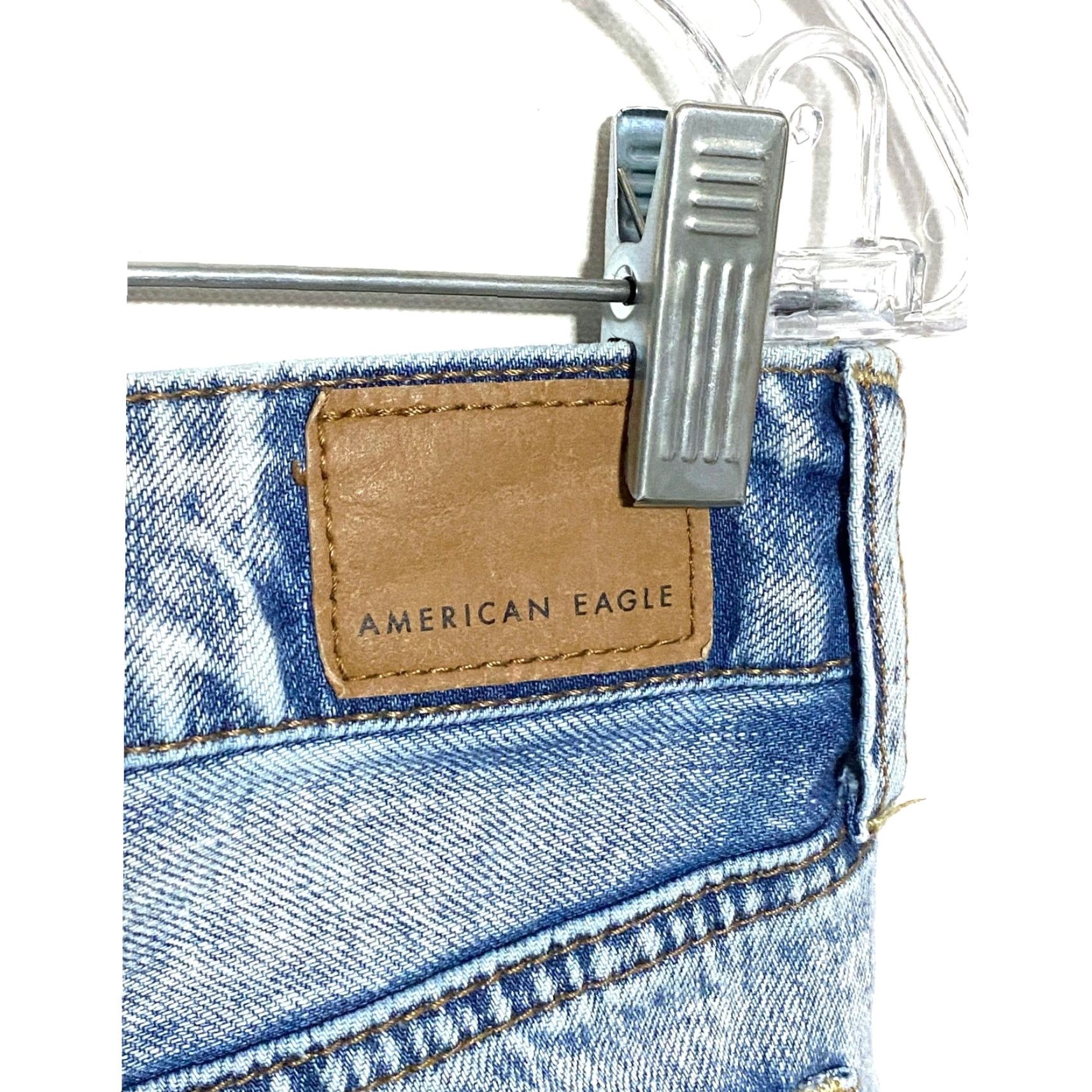 American Eagle Outfitters VINTAGE American Eagle Tomgirl Button Fly Jeans Womens 6 Ripped Distressed Grunge Y2K Jeans Womens 6 Grunge Punk Distressed Jeans Mens? Size 30" / US 8 / IT 44 - 7 Thumbnail