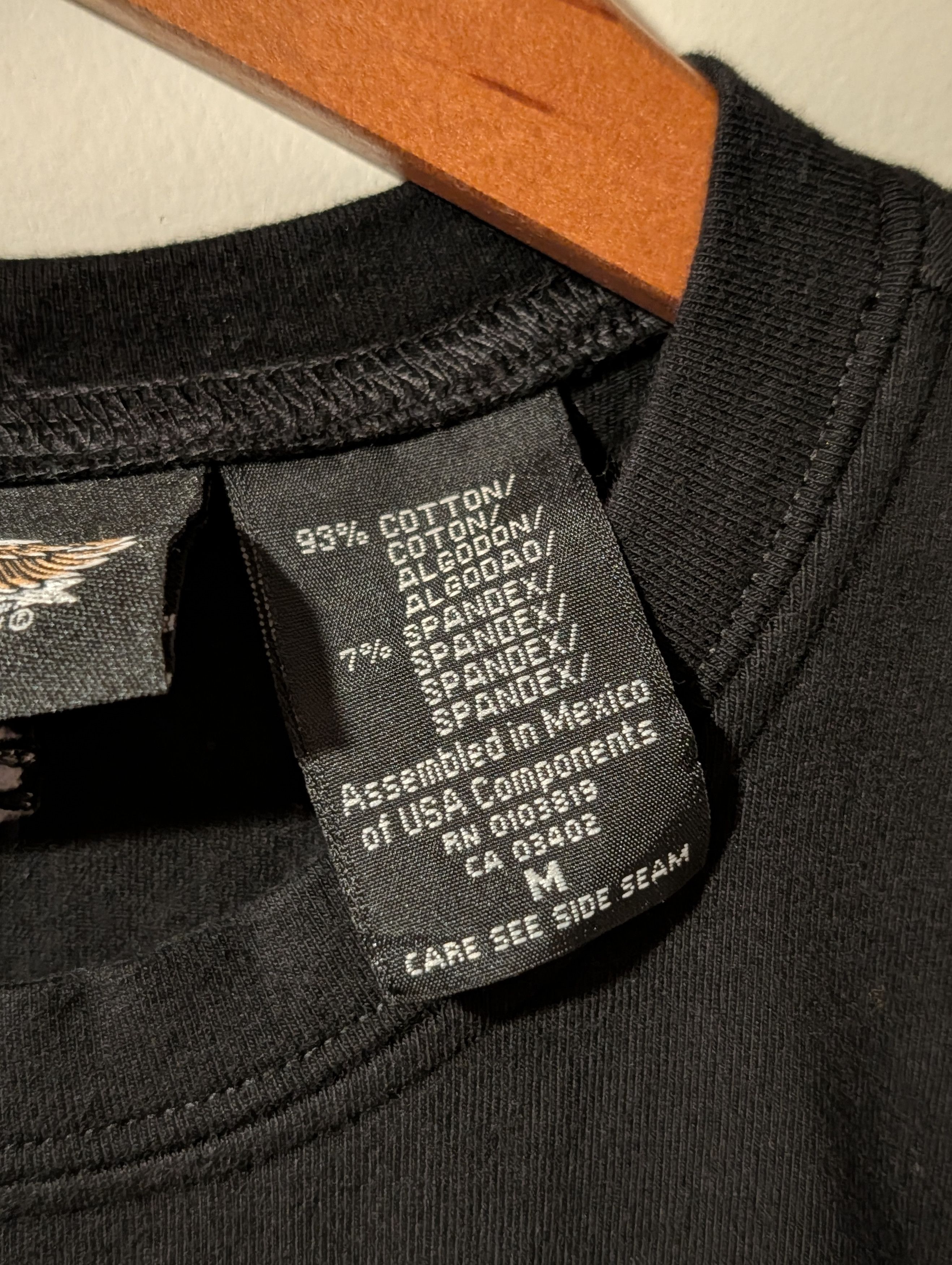 Harley Davidson Vintage Harley Davidson Shirt Womens Center Logo Baby Tee Size M / US 6-8 / IT 42-44 - 3 Thumbnail