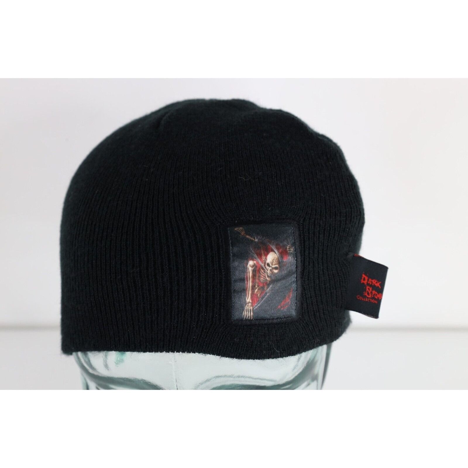 Vintage Vintage Y2K Streetwear Skeleton Demon Mythical Knit Beanie Size ONE SIZE - 1 Thumbnail
