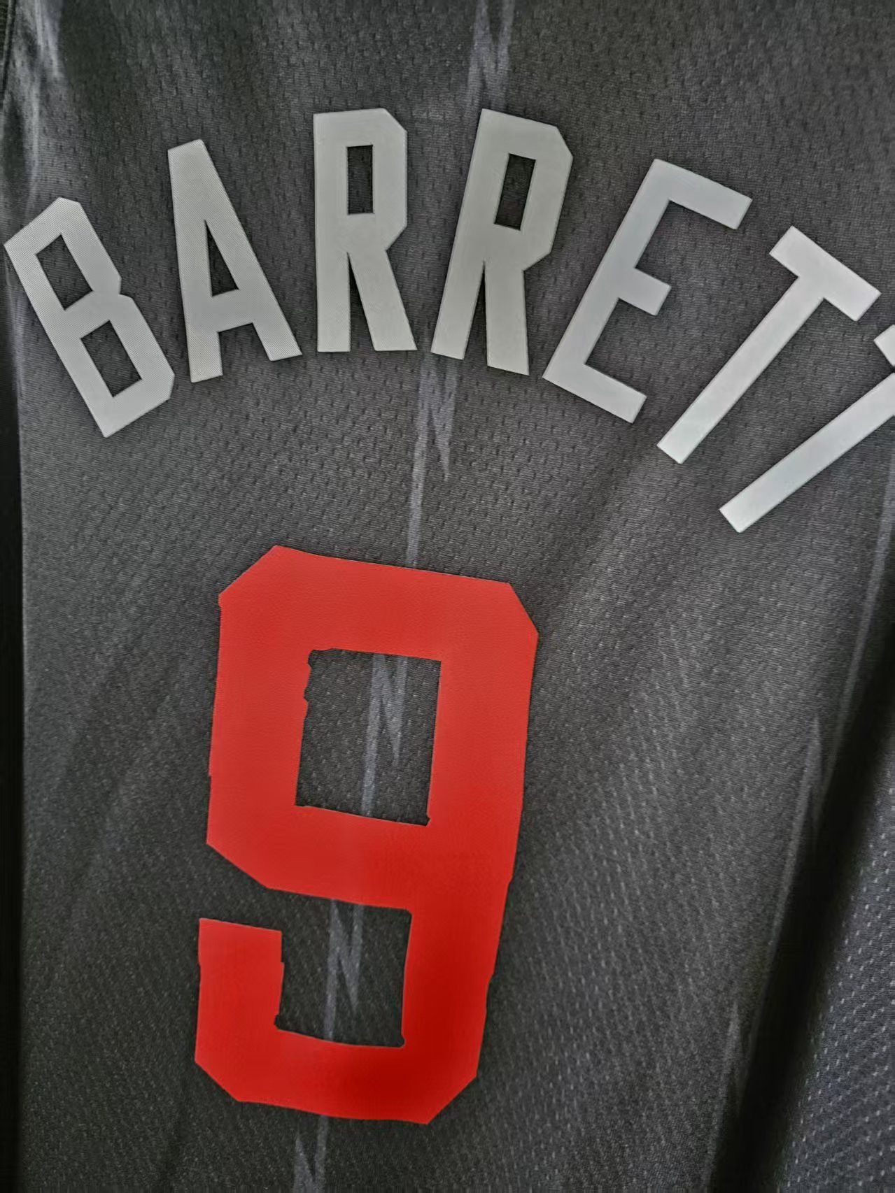 NBA Toronto Raptors #9 RJ Barrett Jersey Small Size US S / EU 44-46 / 1 - 3 Thumbnail