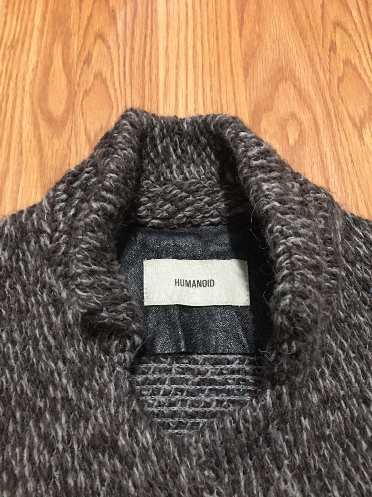 HUMANOID HUMANOID Wool Alpaca Knit Cardigan Sweater Size M / US 6-8 / IT 42-44 - 8 Thumbnail