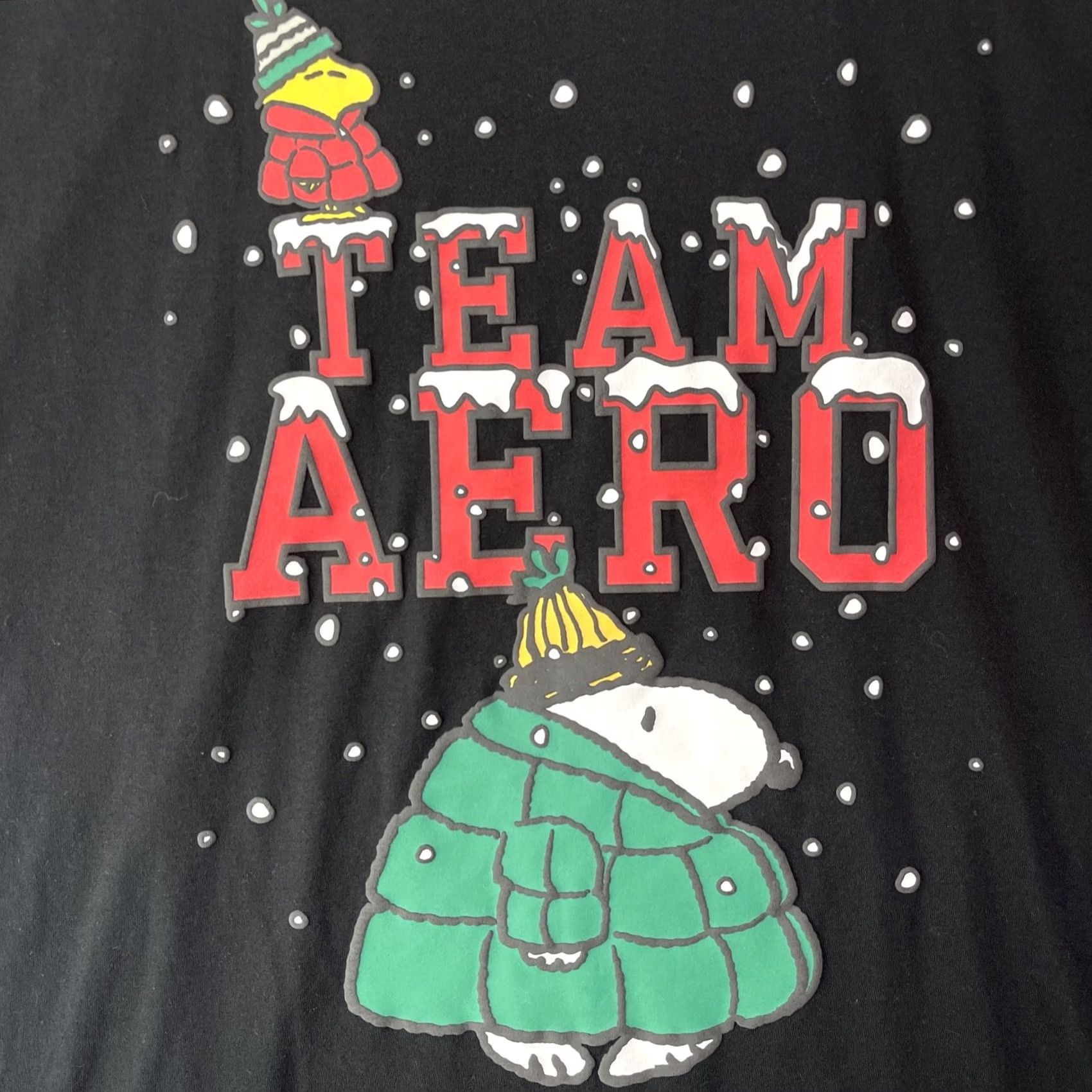 Aeropostale Snoopy Shirt Mens Large Peanuts Woodstock Aeropostale Holidays Christmas Adult Size US L / EU 52-54 / 3 - 3 Thumbnail