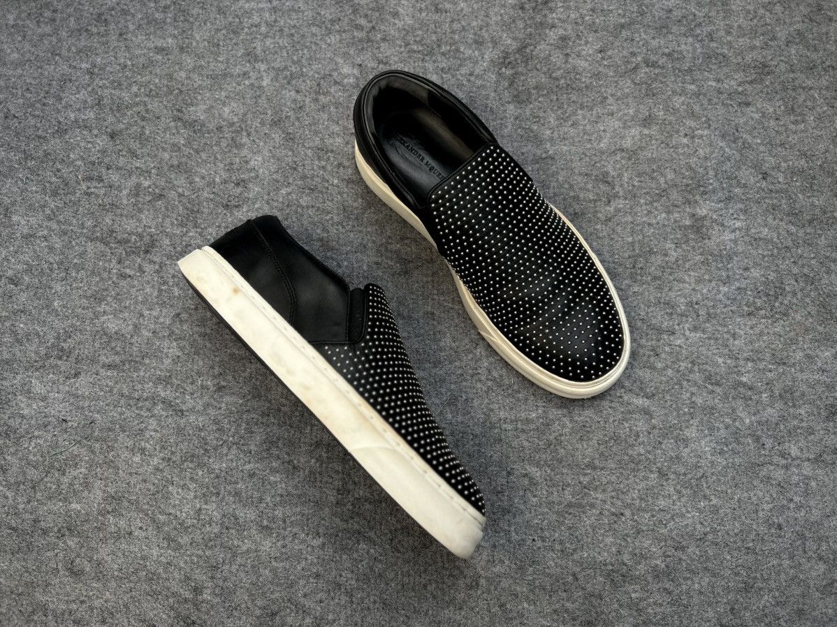 Alexander McQueen ALEXANDER MCQEEN STUDDED SLIP-ON SNEAKER Size US 8 / EU 41 - 7 Thumbnail