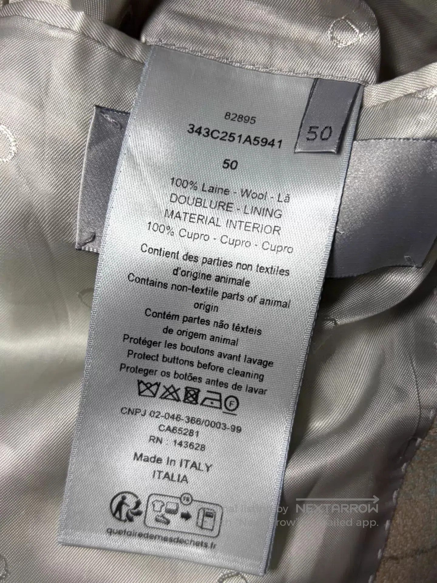 Dior Multi Plaid Single-Breasted Tailored Blazer. Size US M / EU 48-50 / 2 - 4 Thumbnail