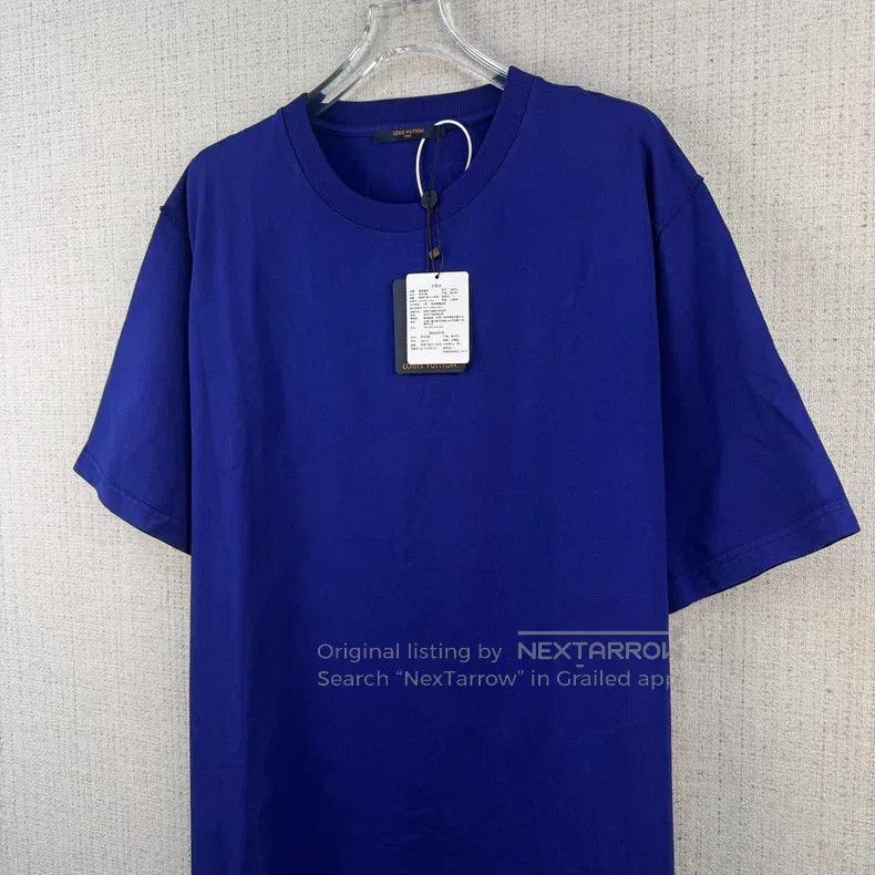 Louis Vuitton Louis Vuitton size 5l Washed back manual patch round neck s Size US M / EU 48-50 / 2 - 2 Thumbnail