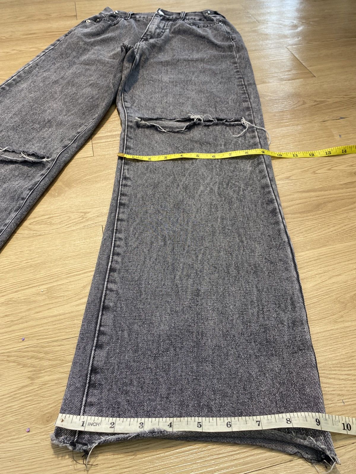 Japanese Brand Japanese Brand Ingni Baggy Style Ripped Jeans Size 28" / US 6 / IT 42 - 11 Thumbnail