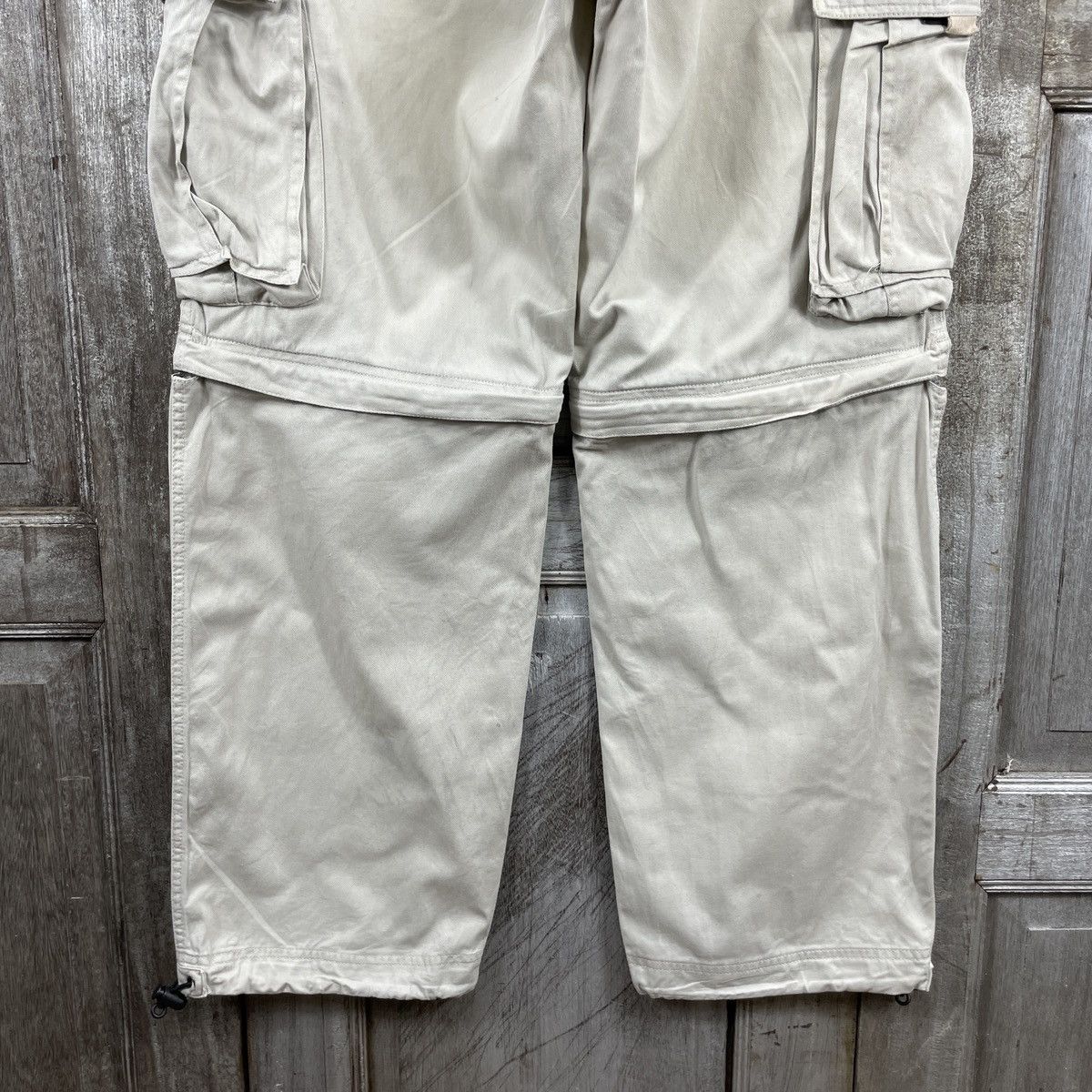 Vintage Vintage NY Baseball Faded Baggy Cargo Pants Size US 32 / EU 48 - 4 Thumbnail