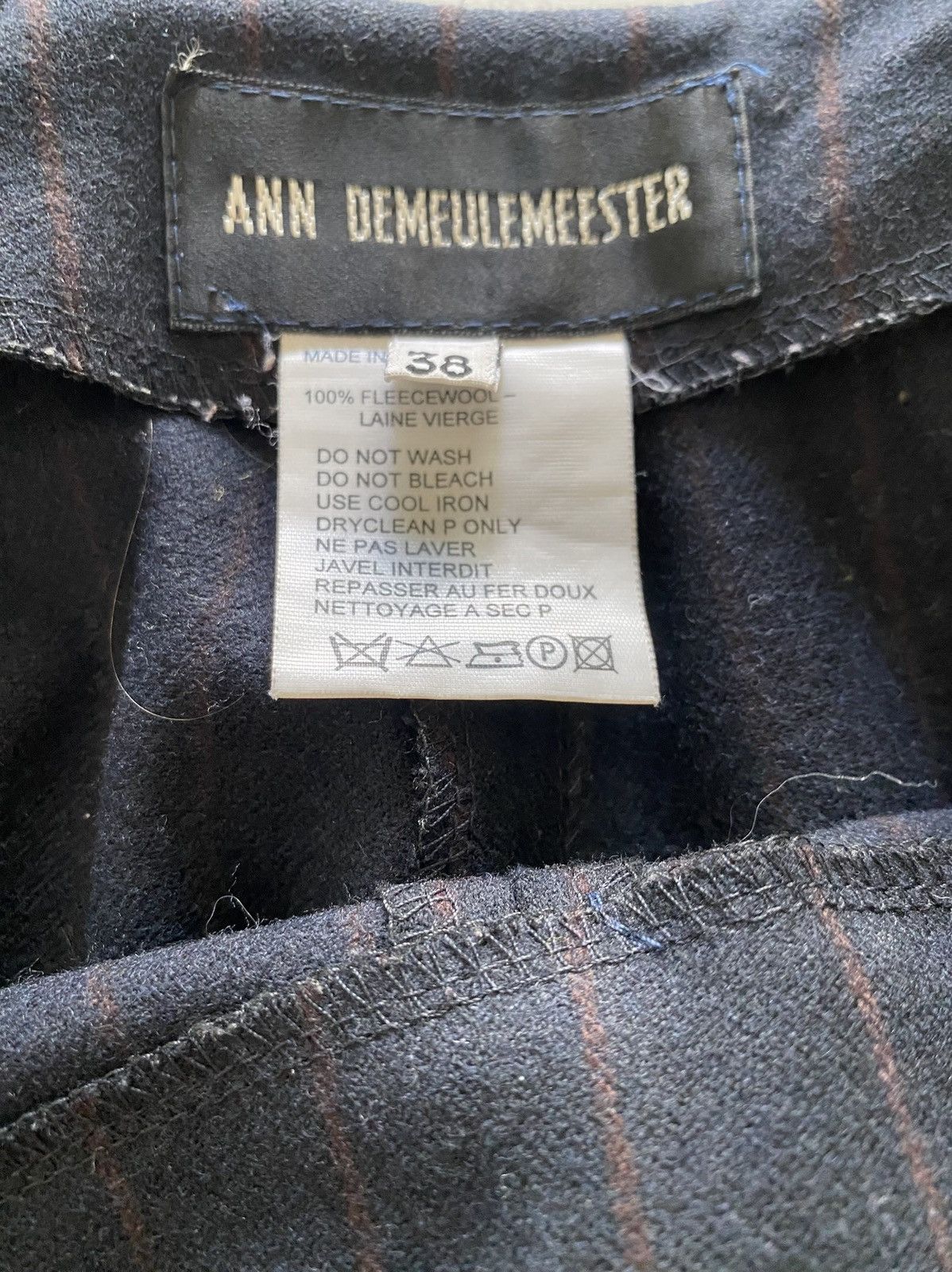 Ann Demeulemeester Ann Demeulemeester woman suit Size S / US 4 / IT 40 - 4 Thumbnail