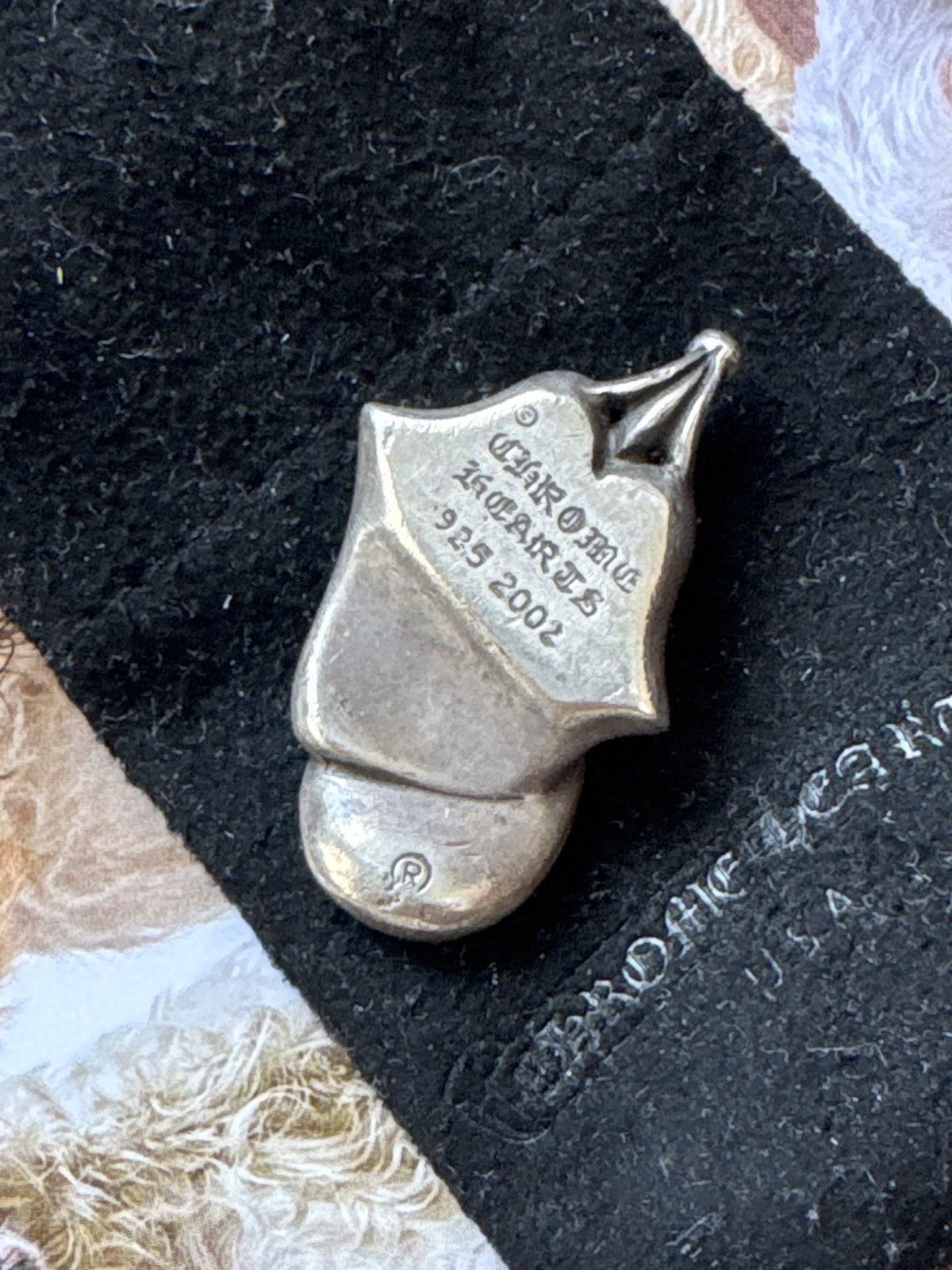 Chrome Hearts × The Rolling Stones LIP & TONGUE STERLING SILVER VS1 DIAMOND PENDANT ‼️RARE‼️ Size ONE SIZE - 9 Thumbnail