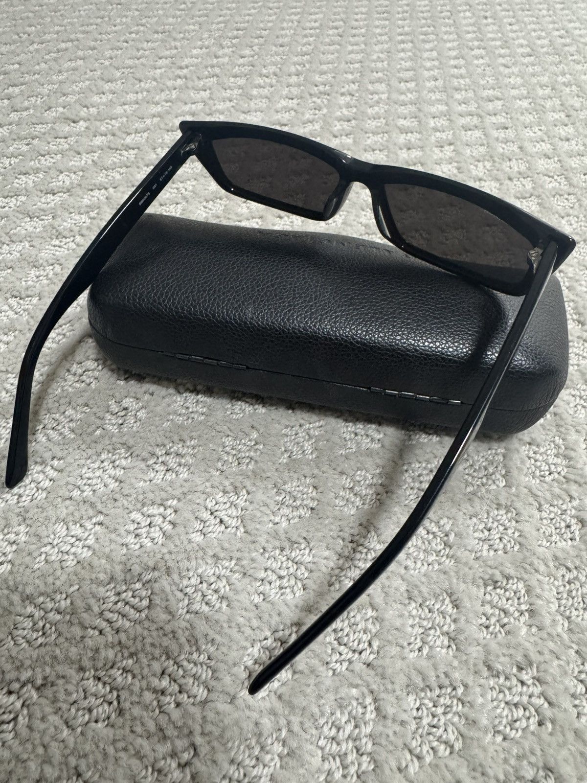 Balenciaga Balenciaga Sunglasses BB047S Cat Eye Black Size ONE SIZE - 2 Thumbnail