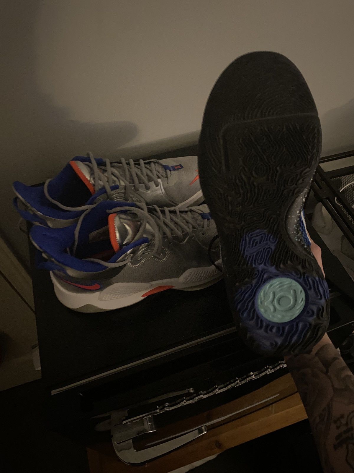 Nike KD Trey 5 IX EP and PG 5 'Clippers' Size US 11.5 / EU 44-45 - 3 Thumbnail
