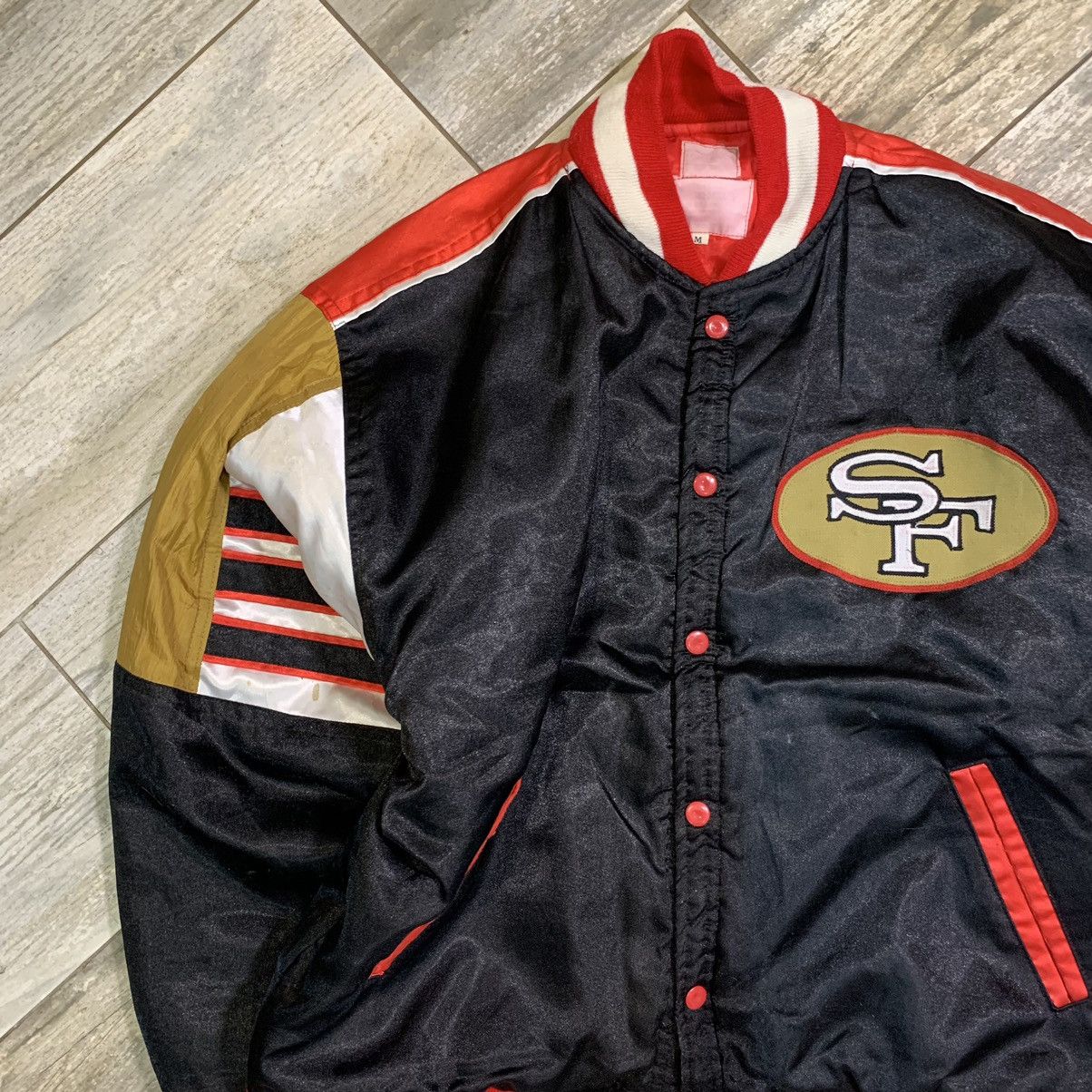 NFL × Vintage ✅OFFERS. SAN FRANCISCO JACKET WITH FOOTBALL HELMET Size US L / EU 52-54 / 3 - 7 Thumbnail