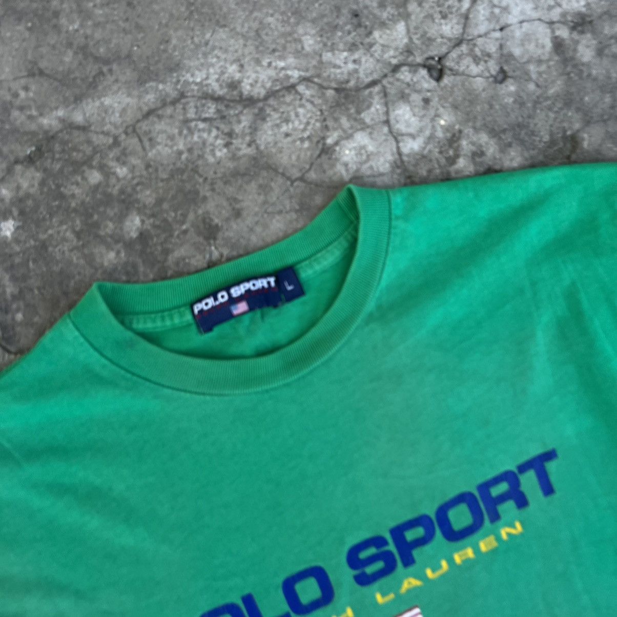 Polo Ralph Lauren × Vintage Polo Sport Ralph Lauren Short Sleeve T Shirt Logo Tee y2k Size US L / EU 52-54 / 3 - 5 Thumbnail
