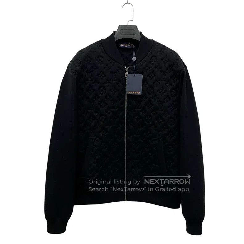 Louis Vuitton Louis Vuitton 25 black dark pattern presbyopic full print Size US XL / EU 56 / 4 - 1 Thumbnail