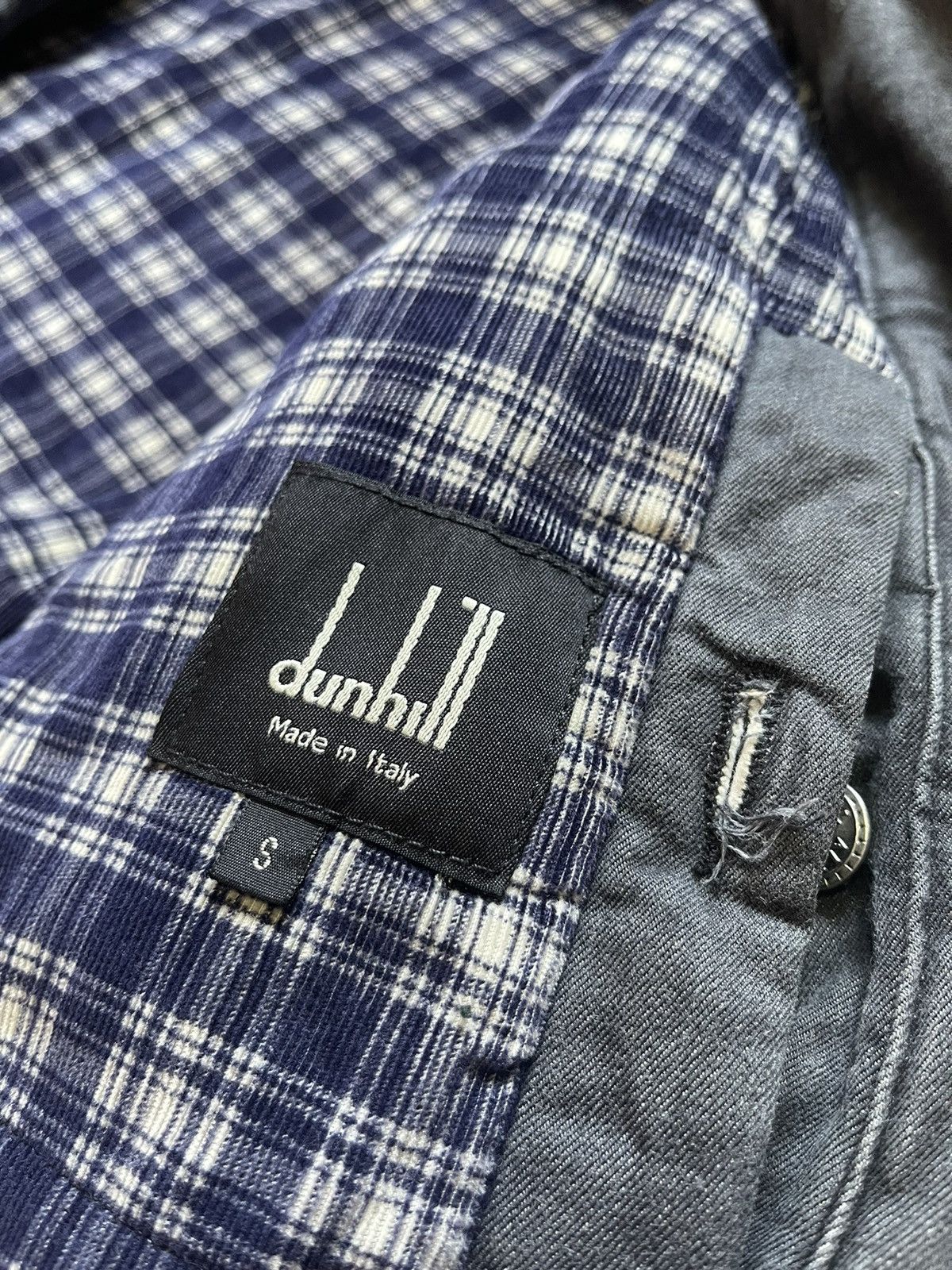 Alfred Dunhill Vintage Alfred Dunhill Denim Jacket Size US S / EU 44-46 / 1 - 12 Thumbnail