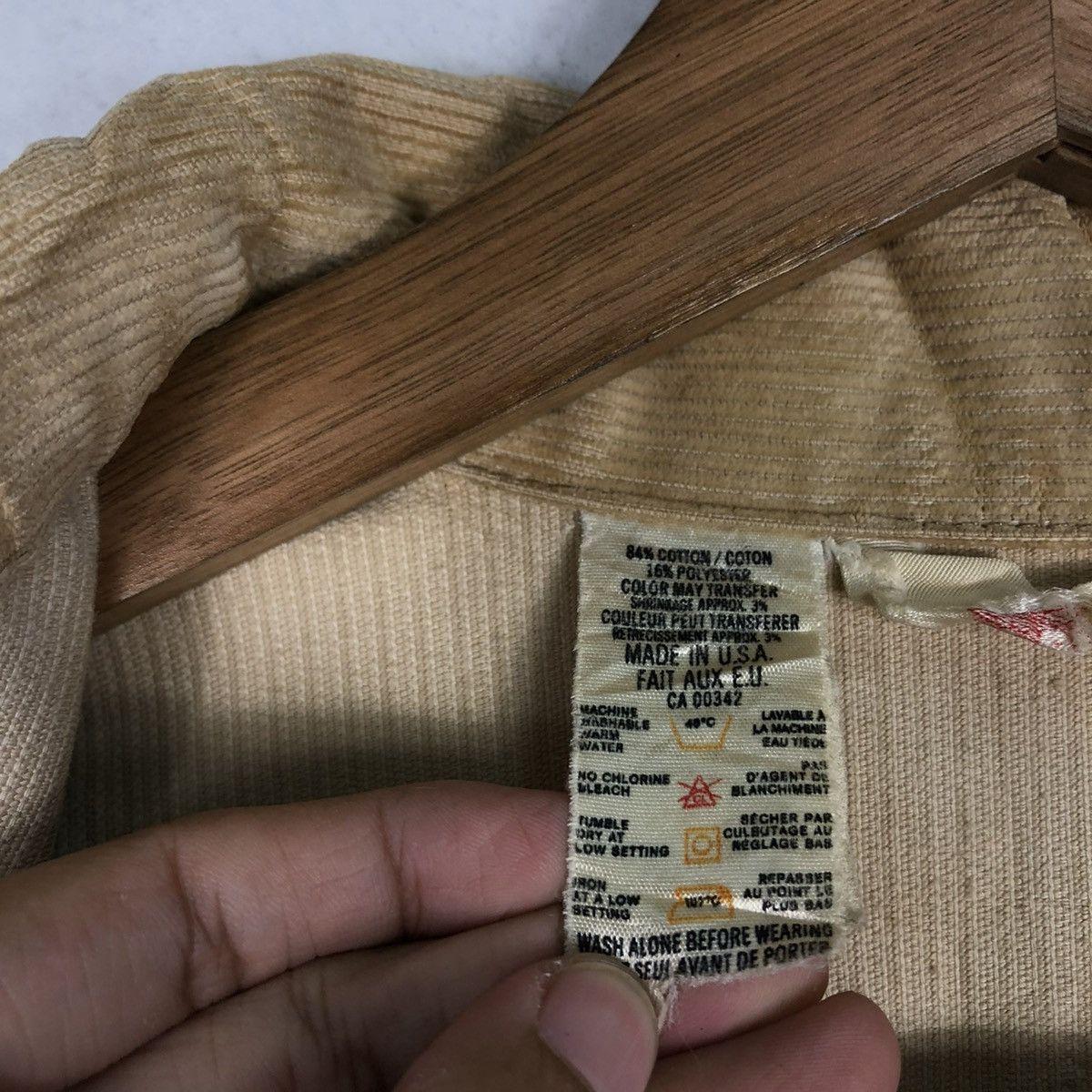 Levi's 🔥80’s Vintage Trucker Corduroy Jacket Levi’s Made in USA Size US S / EU 44-46 / 1 - 17 Thumbnail