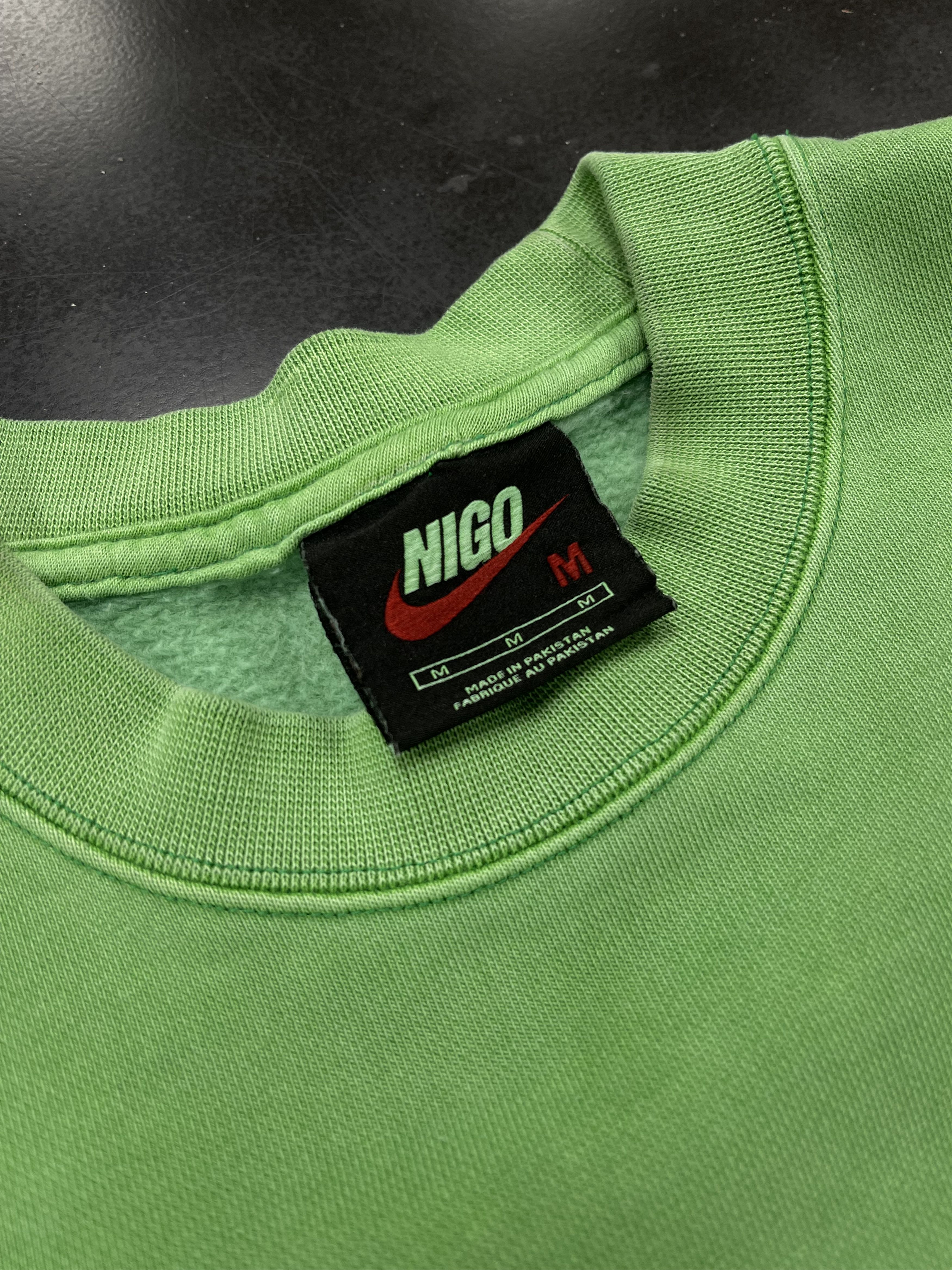 Nigo × Nike Nike x Nigo NRG Fleece Crewneck Green Size US M / EU 48-50 / 2 - 4 Thumbnail