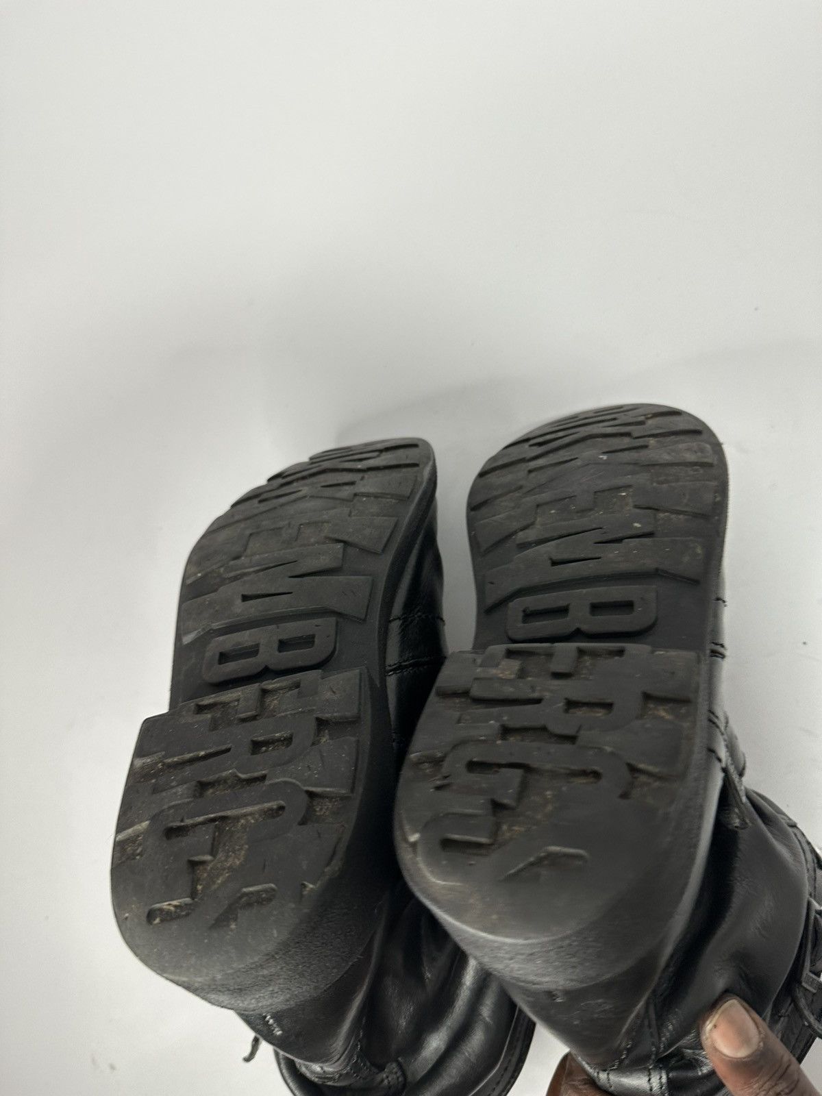 Dirk Bikkembergs Vintage Dirk Bikkembergs Black Leather Engineer Ankle Boots. Size US 6.5 / EU 39-40 - 14 Thumbnail