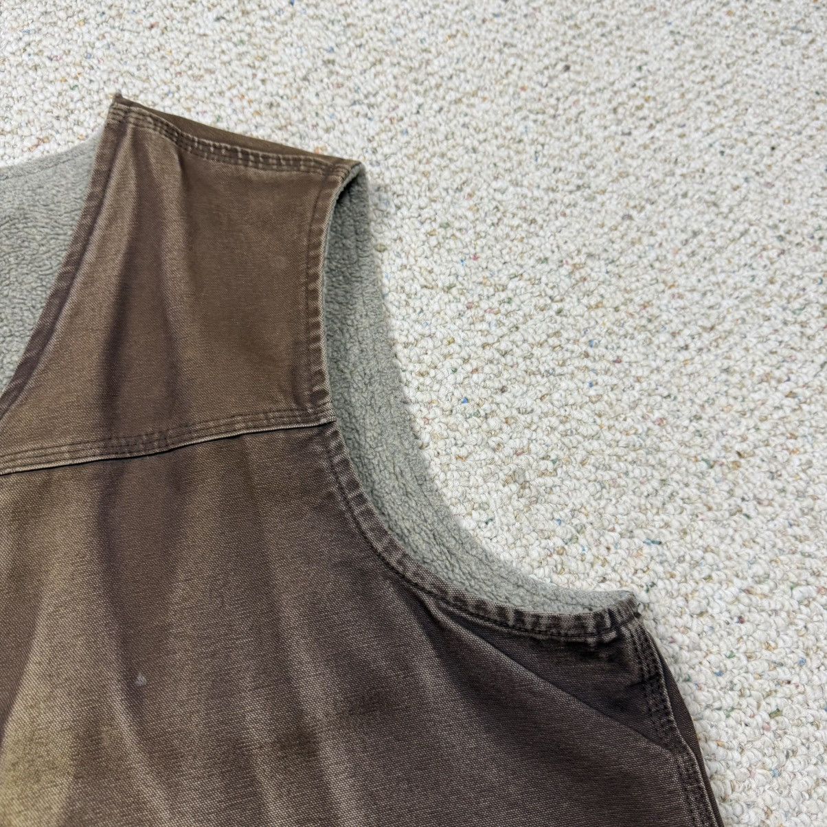 Carhartt Vintage Carhartt V26 DKB faded brown canvas workwear vest Size US XXL / EU 58 / 5 - 5 Thumbnail