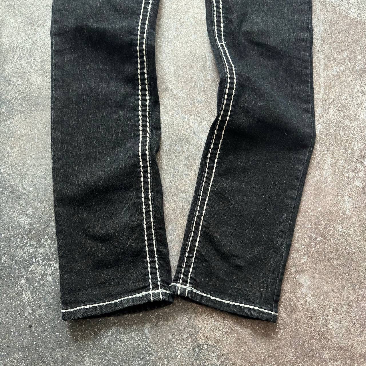 20471120 Amazing Japanese Washed Skinny Jeans (rick owens style) Size 26" / US 2 / IT 38 - 5 Thumbnail