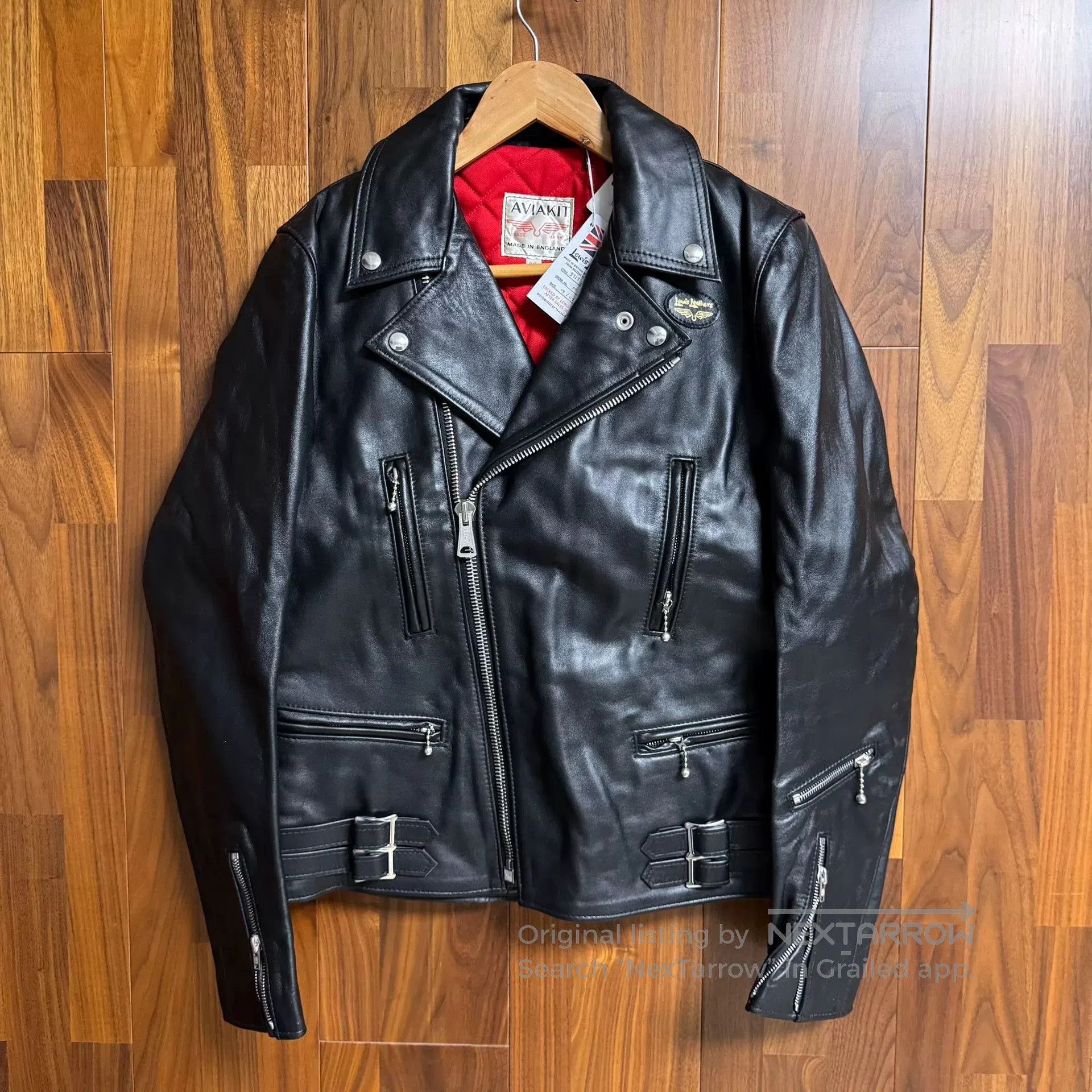 Lewis Leathers Black Lewis Leathers 391T Motorcycle Jacket. Size US S / EU 44-46 / 1 - 1 Thumbnail