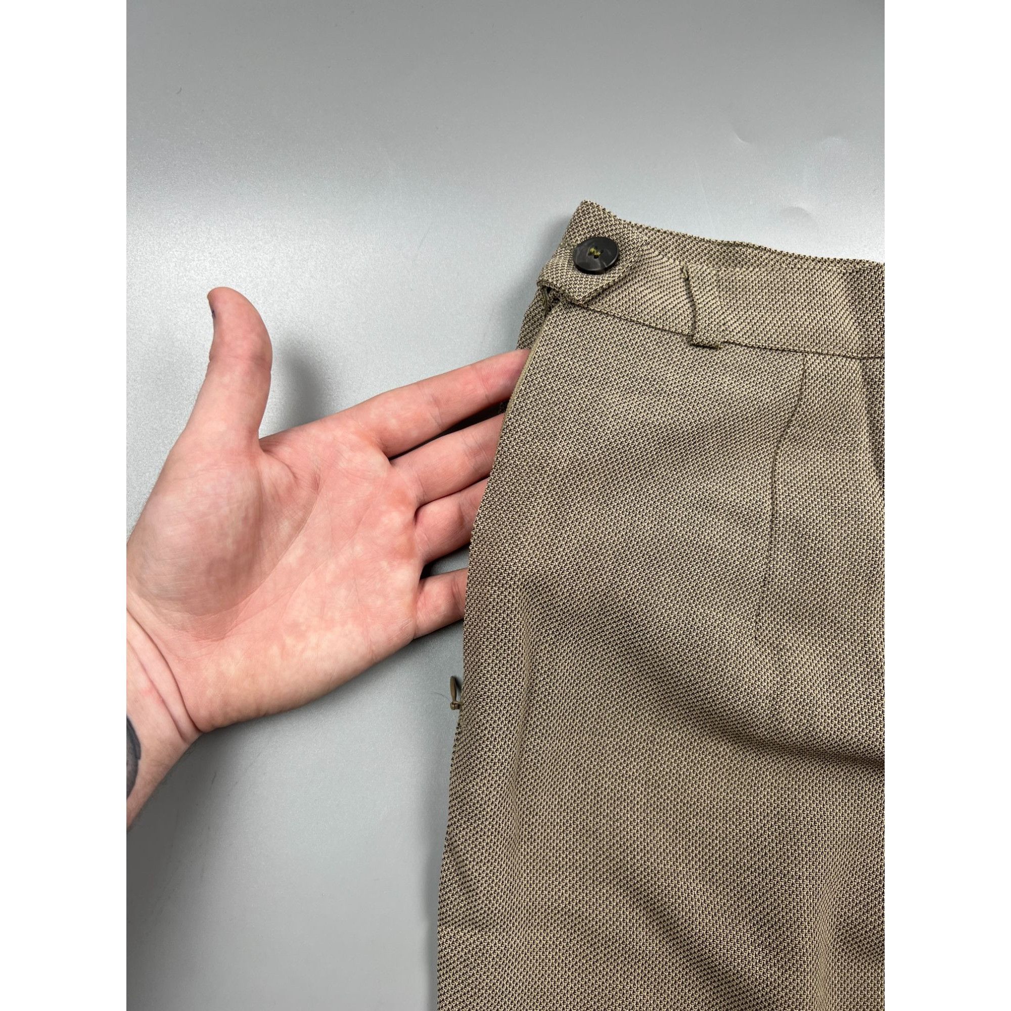 Marella Marella Knit Wool Blend Pants (Y0849) Size 30" / US 8 / IT 44 - 8 Thumbnail