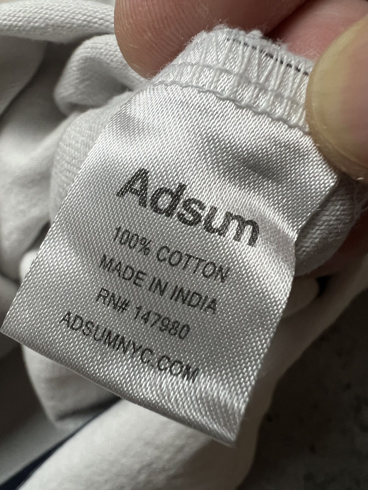 Adsum Adsum Striped Cotton Jersey 1/4 Half-Zip Rugby Shirt y2k lux Size US M / EU 48-50 / 2 - 11 Thumbnail