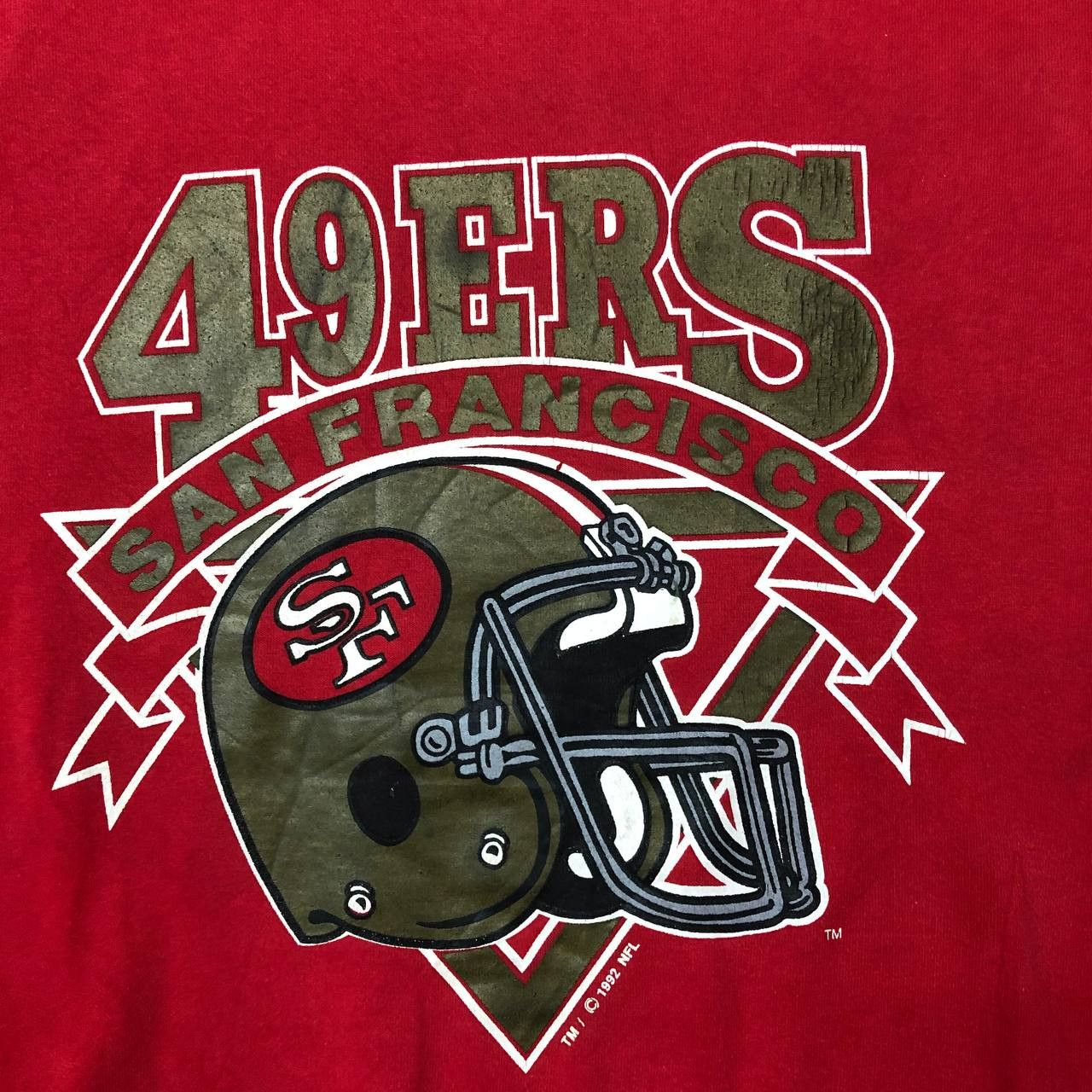 Japanese Brand × Vintage Y414 VTG 90s 49ERS SAN FRANCISCO NFL HOODIE Size US XL / EU 56 / 4 - 5 Thumbnail