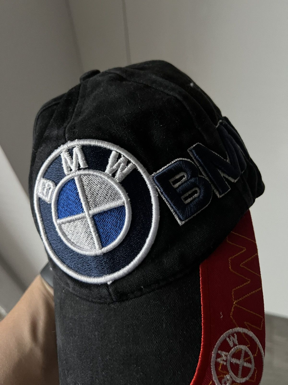 BMW Vintage BMW Embroidered Logo Vintage Racing Formula Cap Size ONE SIZE - 2 Thumbnail