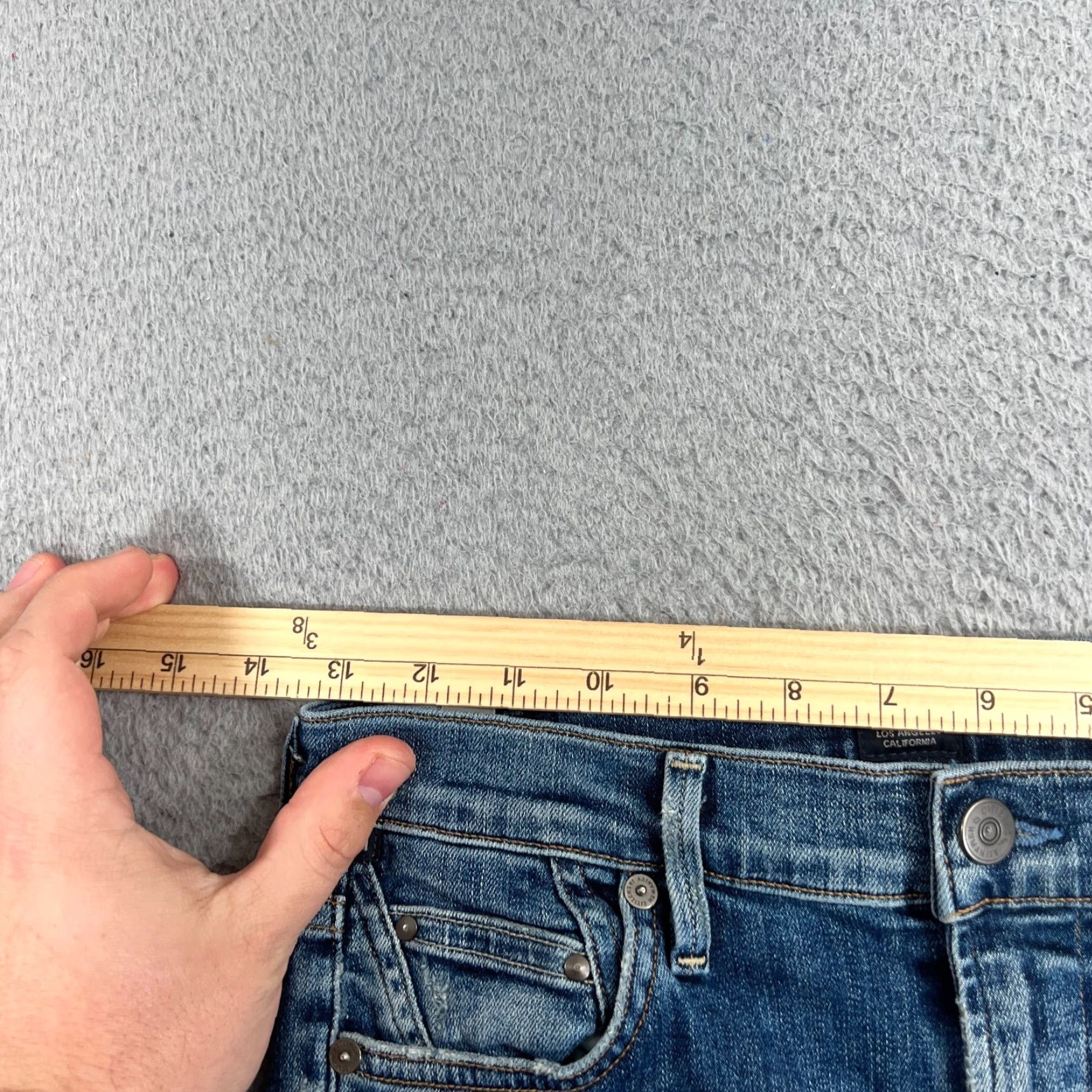 Citizens Of Humanity VINTAGE Citizens of Humanity Rocket Crop Skinny Jeans Women Size 26 Black Cotton Blend High Rise Denim Size 26" / US 2 / IT 38 - 5 Thumbnail