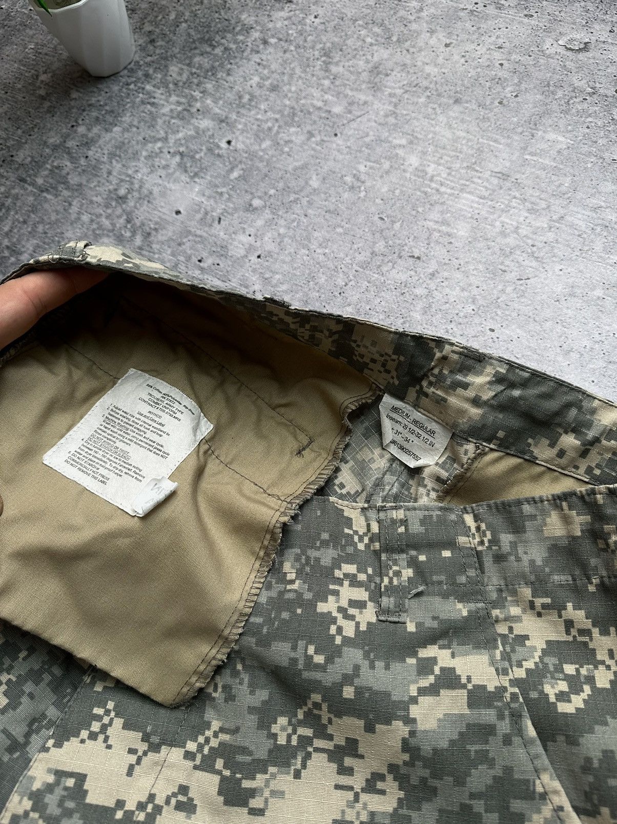 Rothco Vintage Rothco Military US Army Camo Uniforms Cargo Pants Size US 32 / EU 48 - 7 Thumbnail