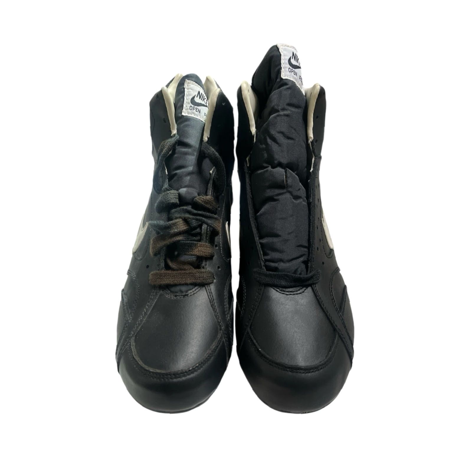 Nike VINTAGE Nike Field Football Cleats High Top Shoes Mens 9 Black 1993 NIB NOS Nike Field Cleats Mens 1993 Size US M / EU 48-50 / 2 - 3 Thumbnail