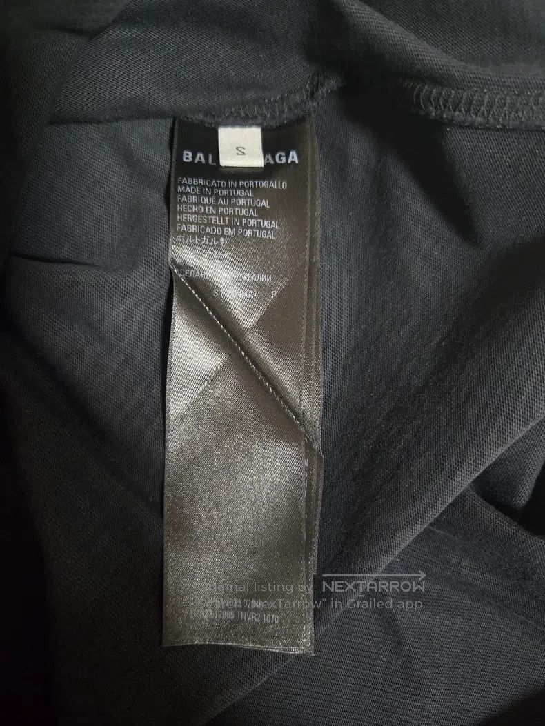 Balenciaga Balenciaga Mirror LOGO Classic Short Sleeve T-Shirt Size US S / EU 44-46 / 1 - 4 Thumbnail