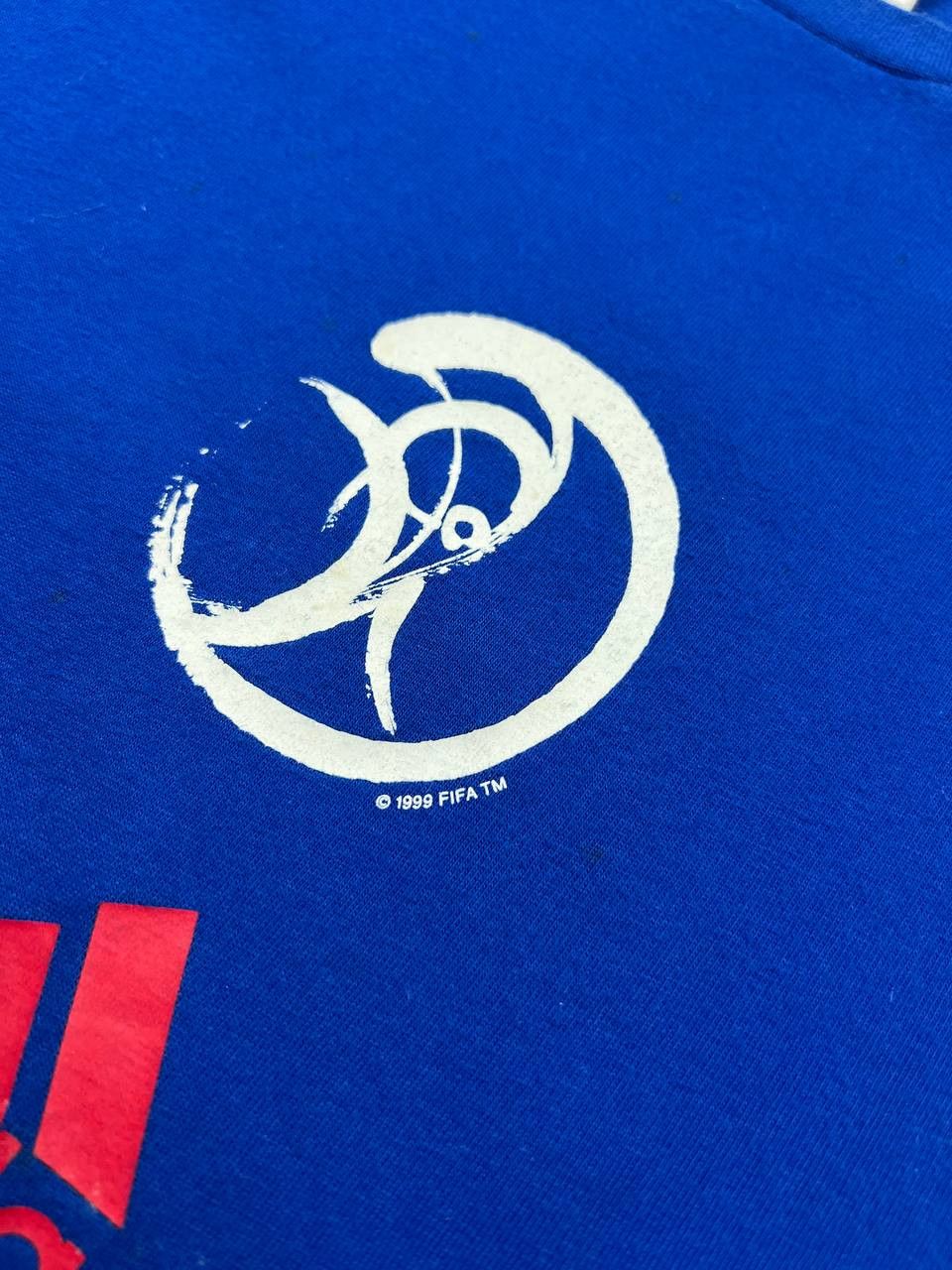 Adidas Vintage Adidas FIFA World Cup 2002 Korea - Japan T-Shirt Size US L / EU 52-54 / 3 - 4 Thumbnail