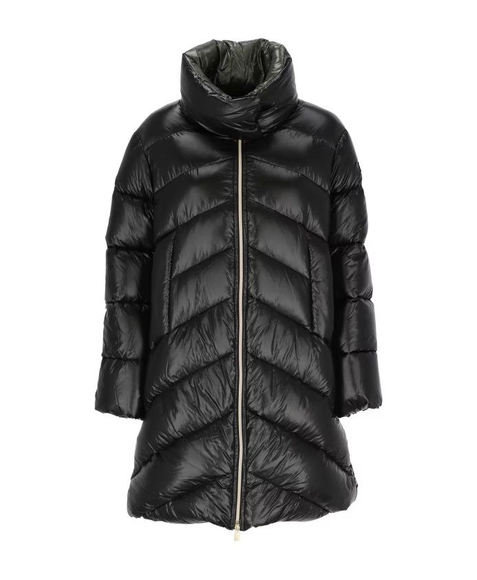 TATRAS o1s22i1n0924 Edela Midi Down Jacket in Black Size L / US 10 / IT 46 - 1 Thumbnail