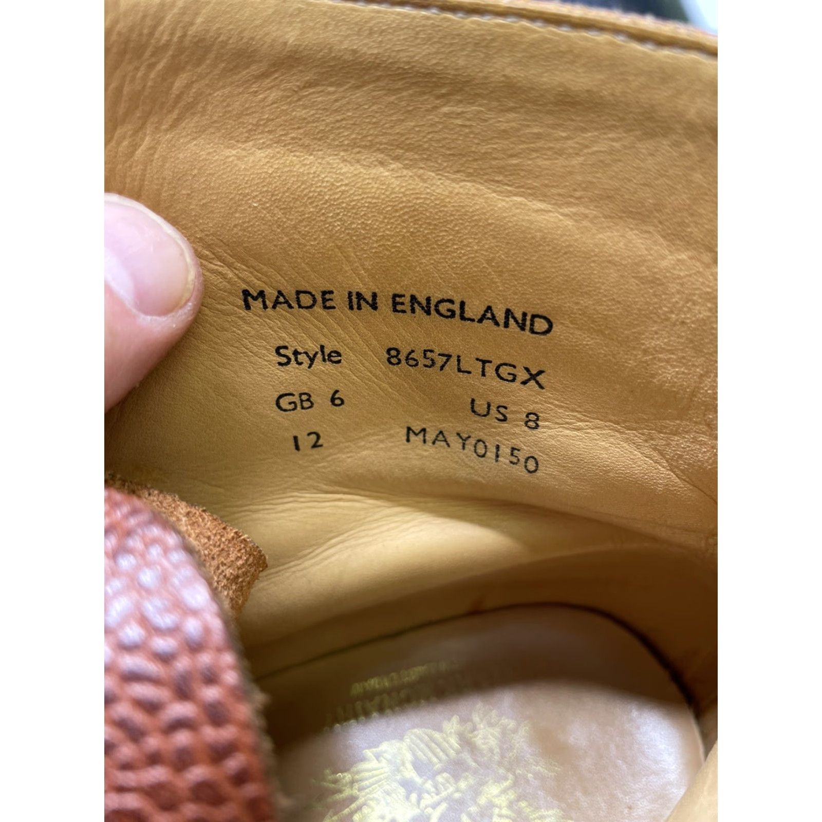 Mark McNairy VINTAGE Mark McNairy Bootie Boots Leder Scotch Grain Braun Unisex US 8 UK 6 Leather Upper Leather Brown 40.5 40 40,5 Saucony? Size US 8 / EU 41 - 2 Thumbnail