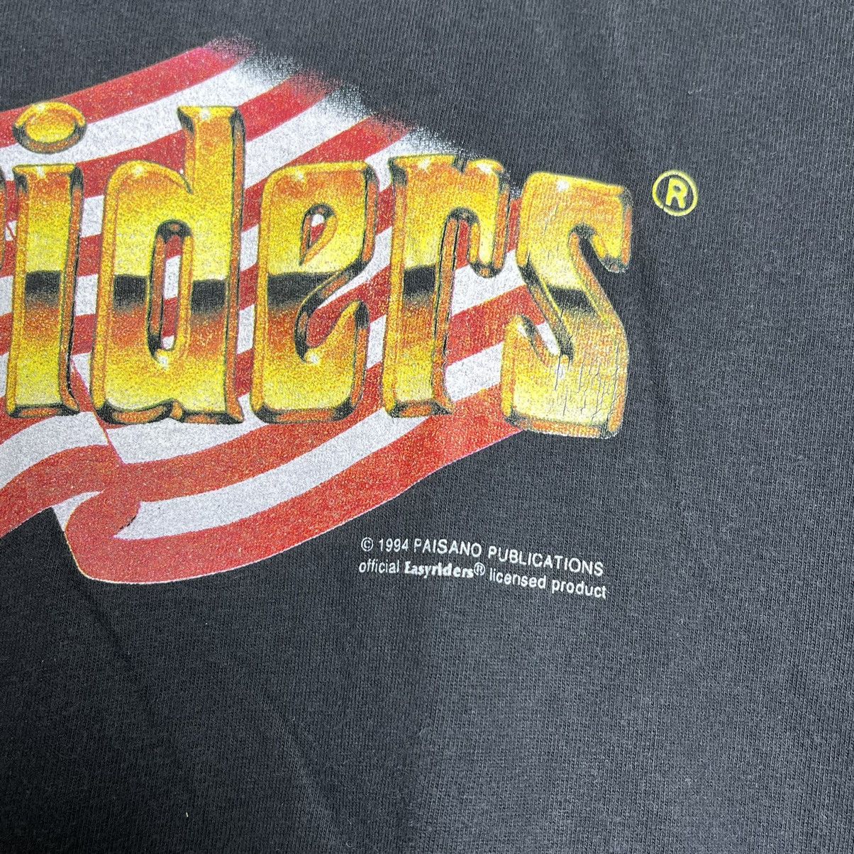 Vintage Vintage 1994 Easyriders Motorcycle Tee Size US XL / EU 56 / 4 - 5 Thumbnail