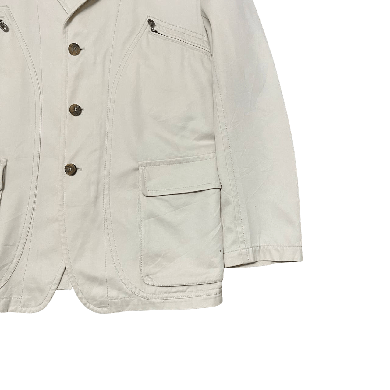 Salvatore Ferragamo Vintage Salvatore Ferragamo Made In Italy Jacket Size US L / EU 52-54 / 3 - 4 Thumbnail